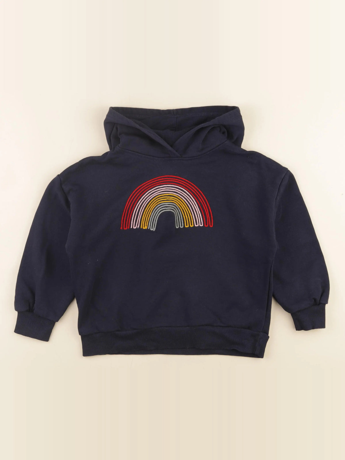 Monoprix - sweat bleu - 6 ans