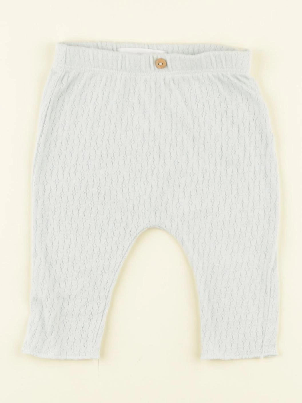 Zara - legging bleu - 0/1 mois