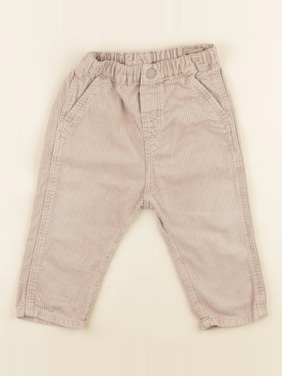 H&M - pantalon beige - 12/18 mois