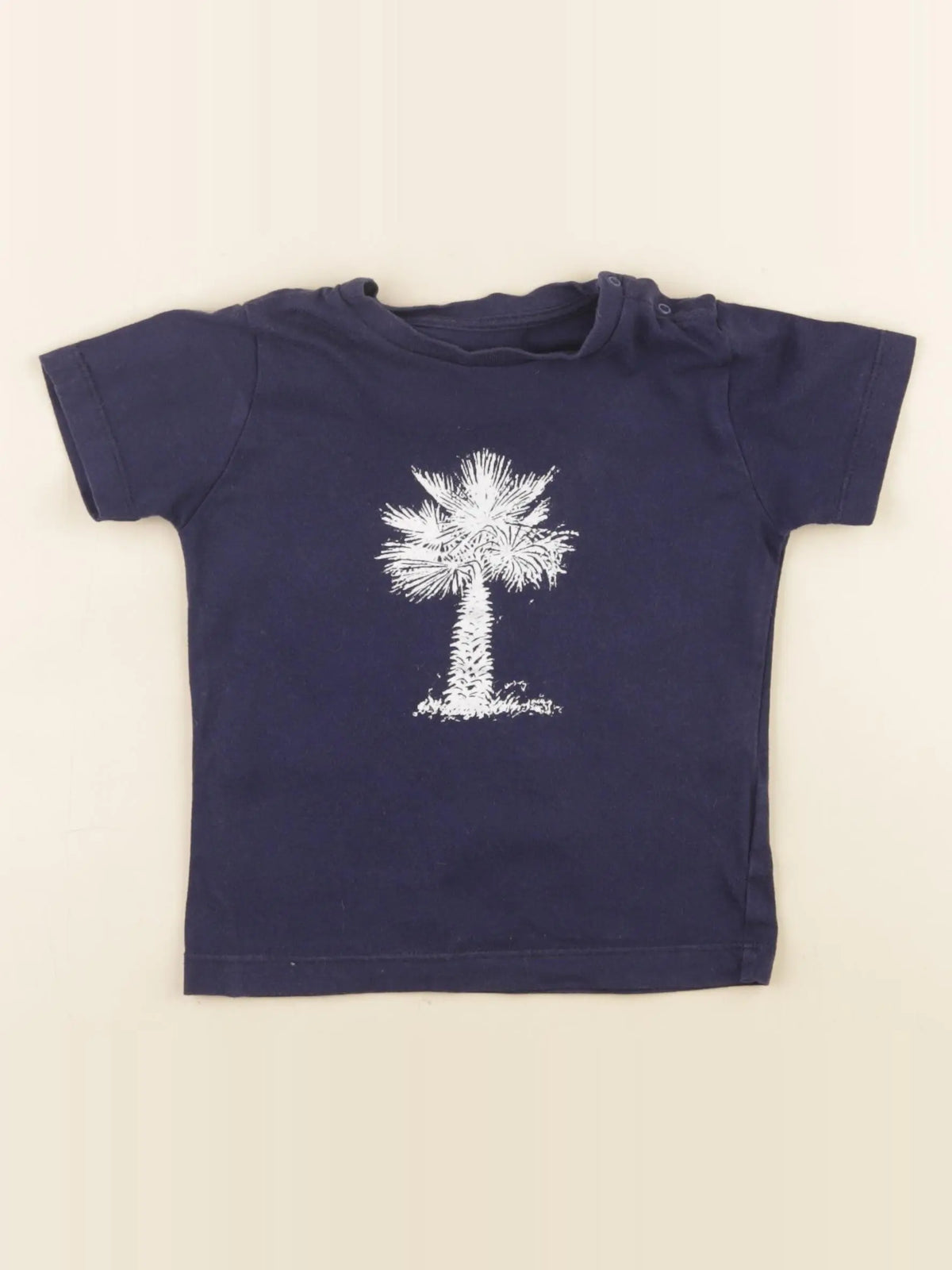 Boutchou - tee-shirt bleu - 24 mois