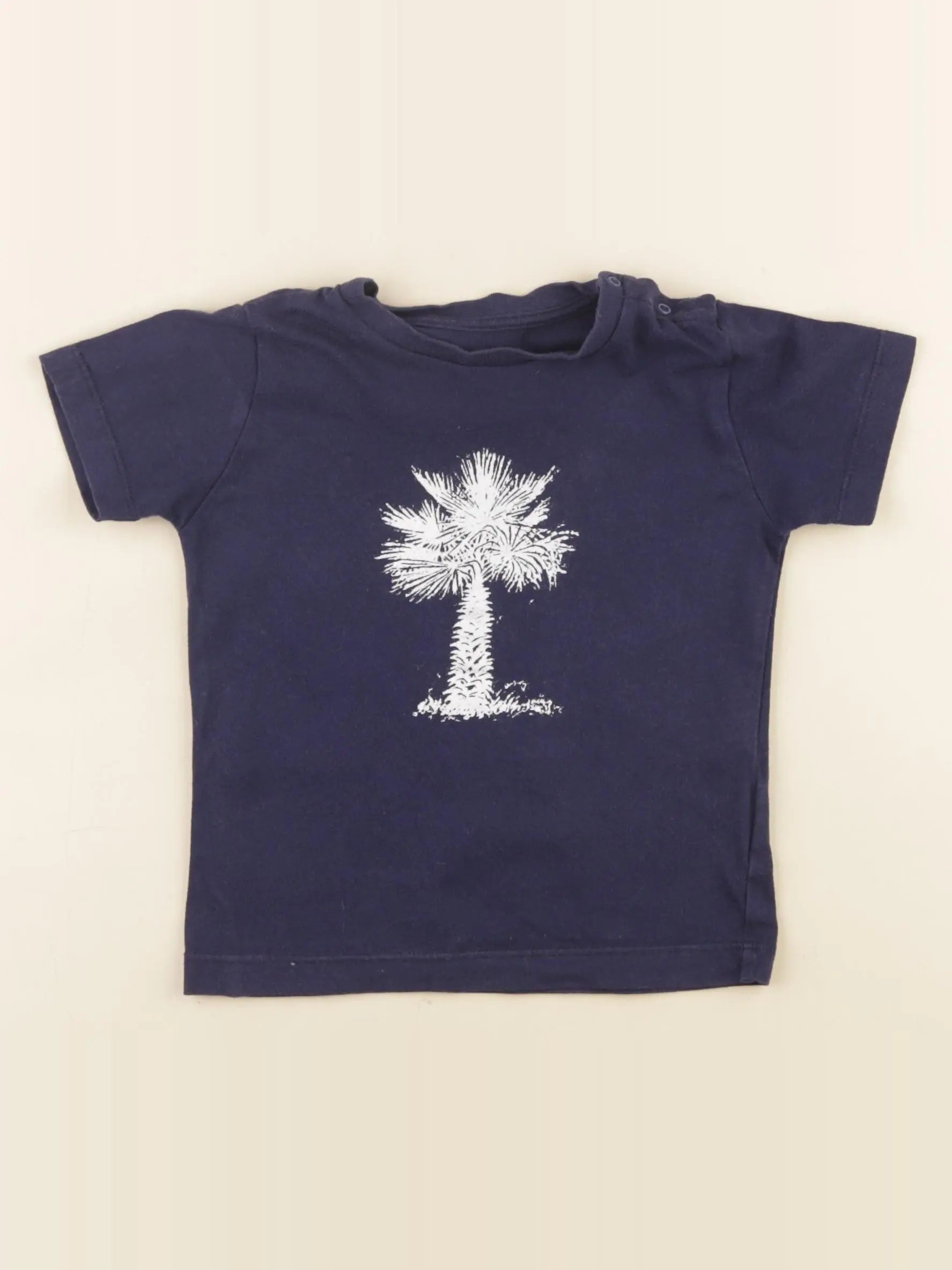 Boutchou - tee-shirt bleu - 24 mois