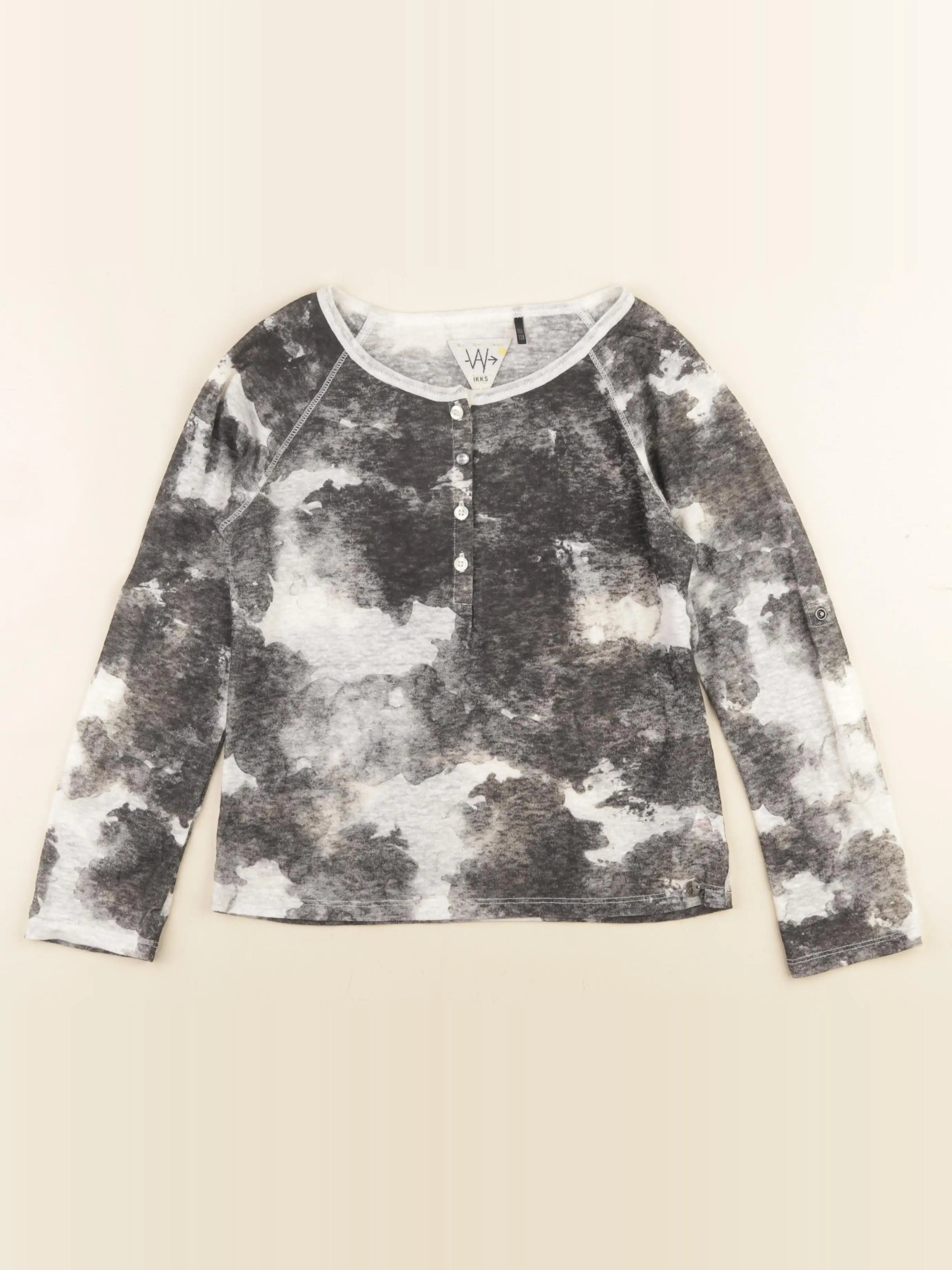 IKKS - tee-shirt noir - 10 ans