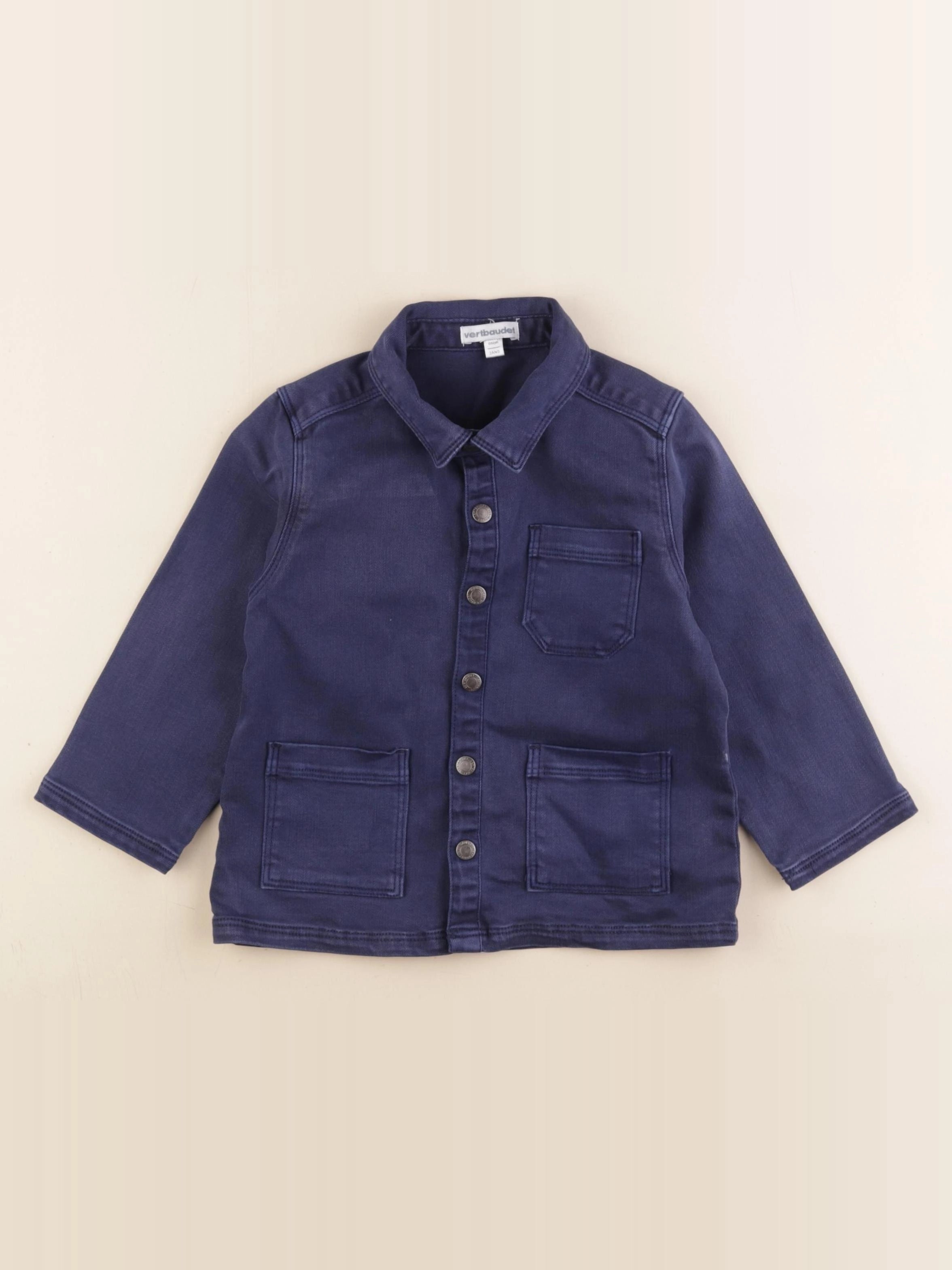 Vertbaudet - veste bleu - 2 ans
