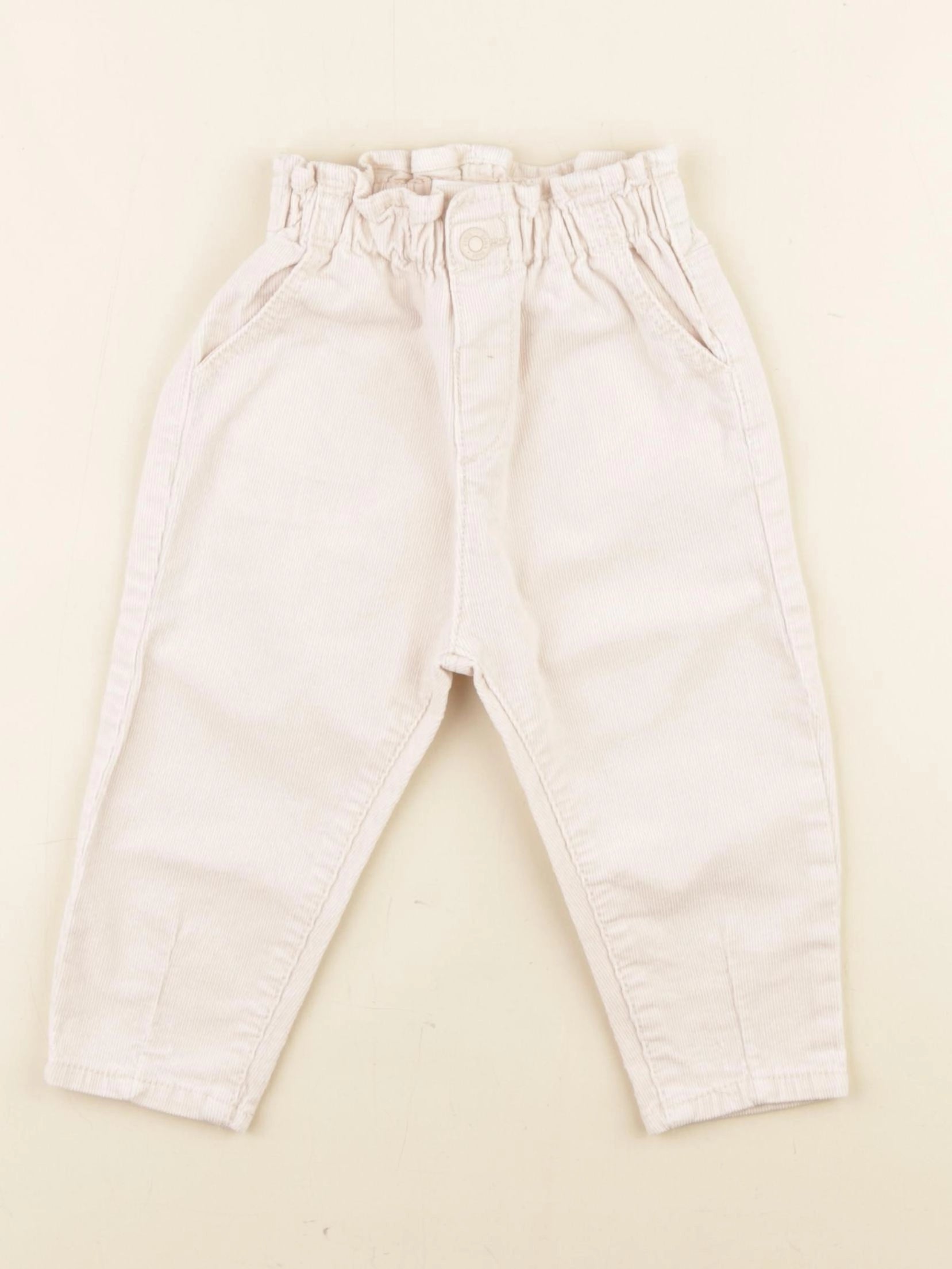 Zara - pantalon rose - 12/18 mois