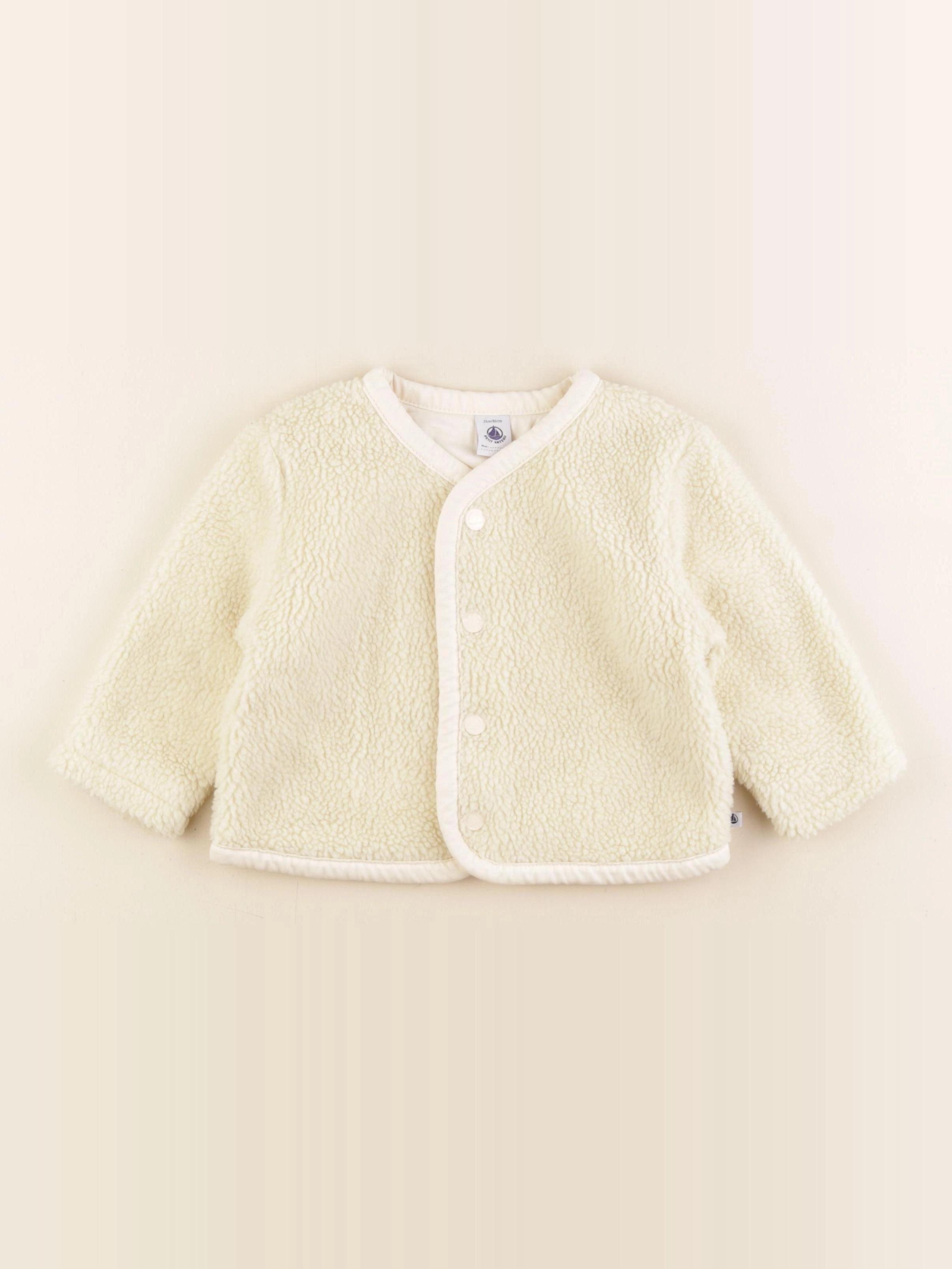 Petit Bateau - gilet beige - 24 mois