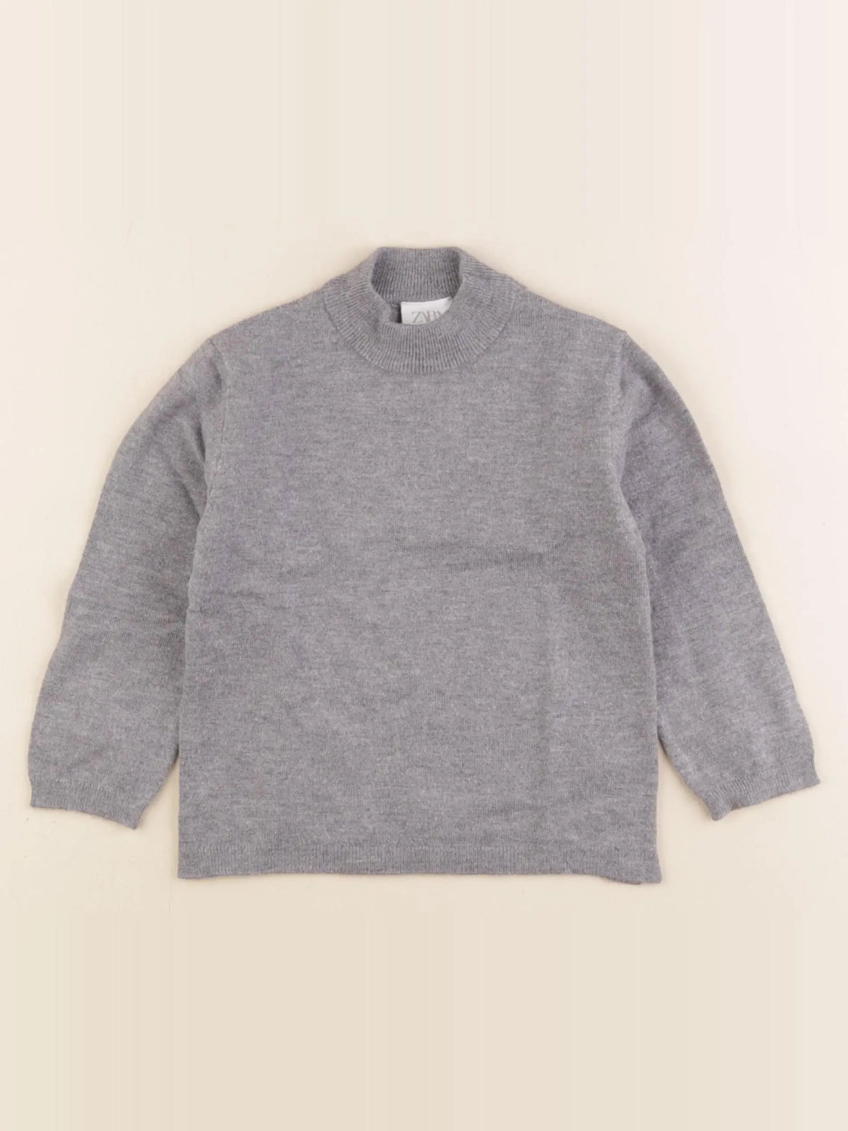 Zara - sous-pull gris - 12/18 mois