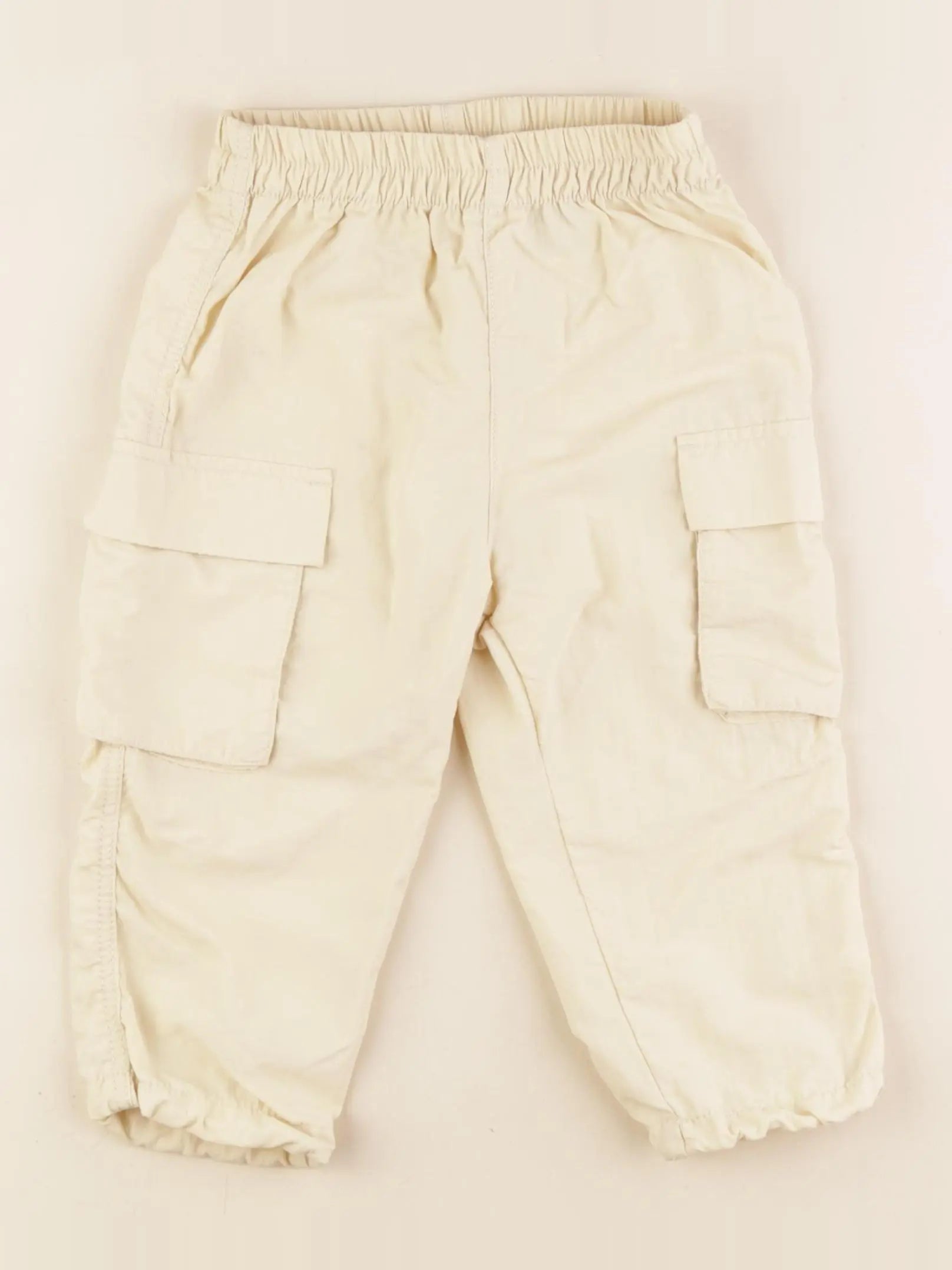 H&M - pantalon beige - 12/18 mois
