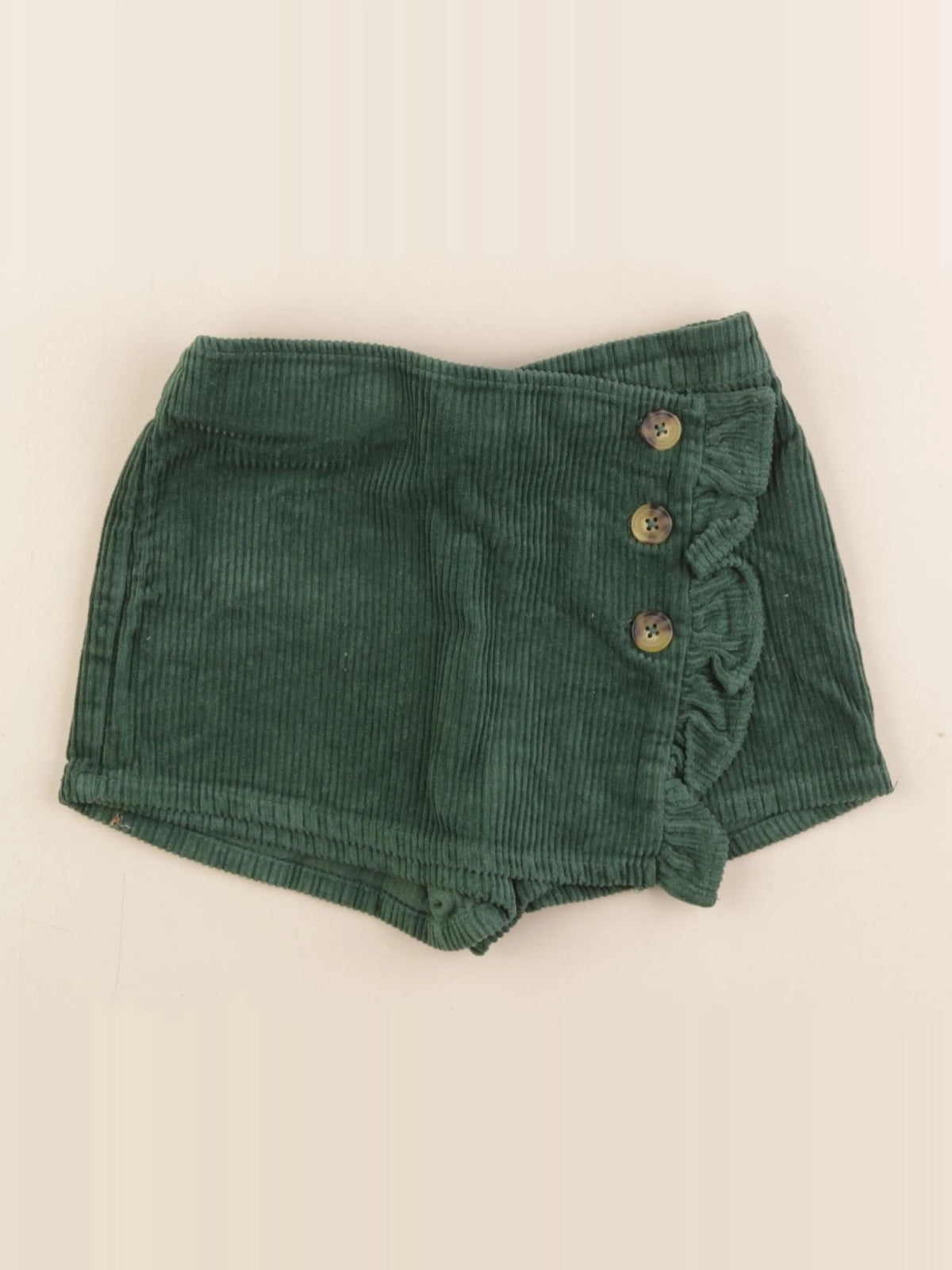 Vertbaudet - jupe short vert - 2 ans