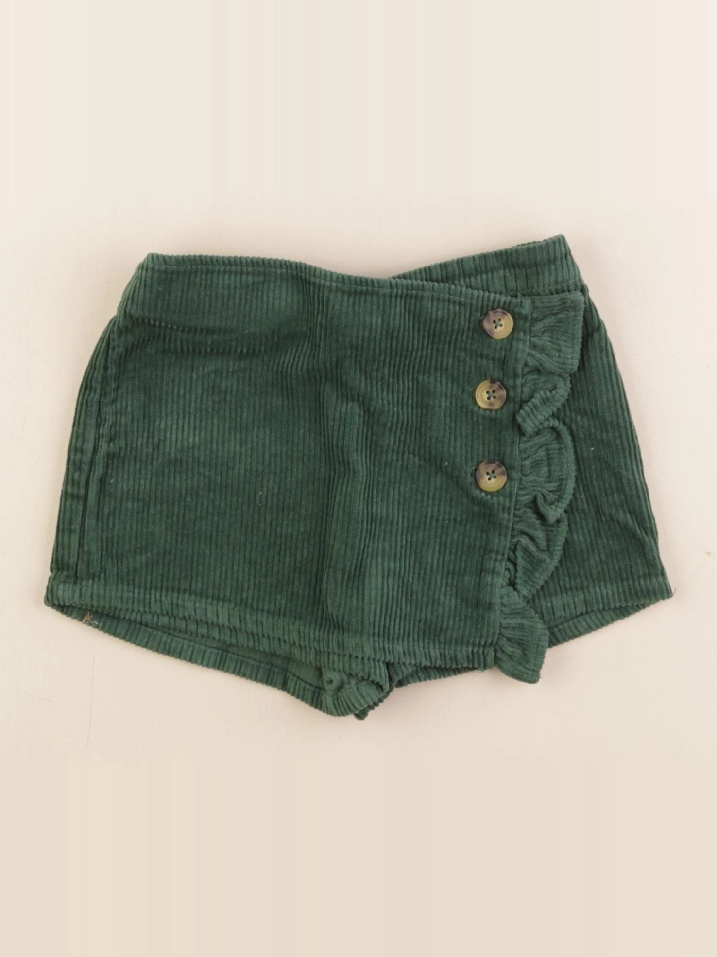 Vertbaudet - jupe short vert - 2 ans
