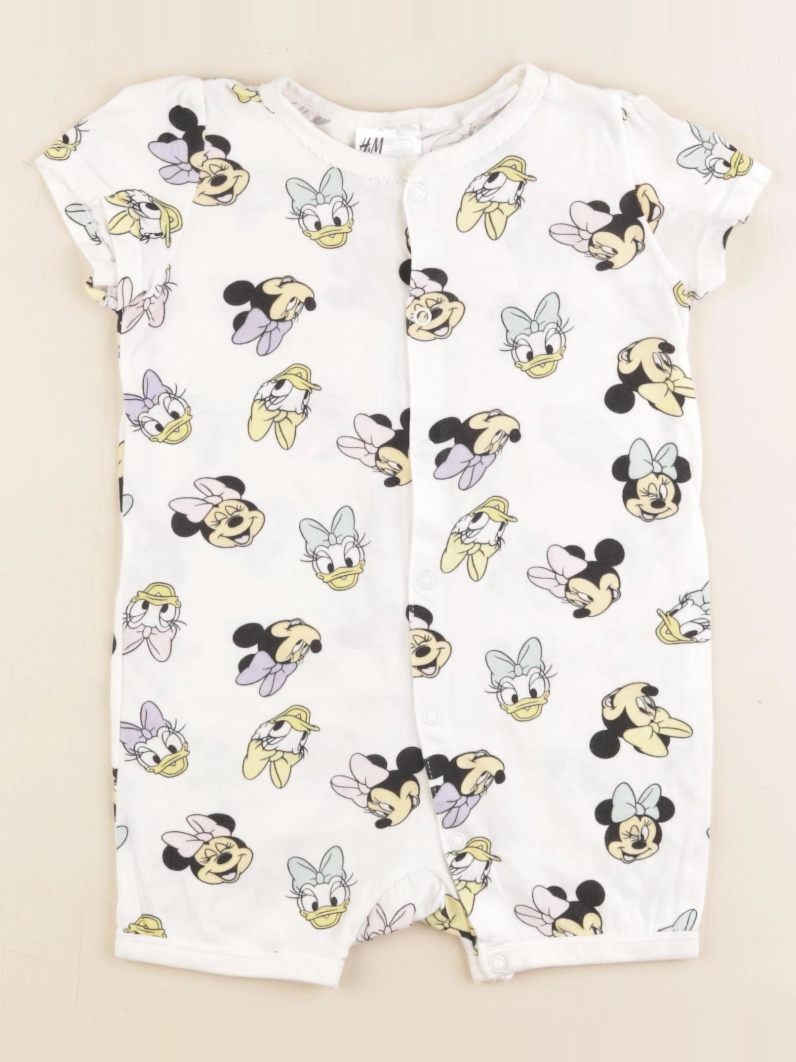 H&M - pyjama coton blanc - 12/18 mois