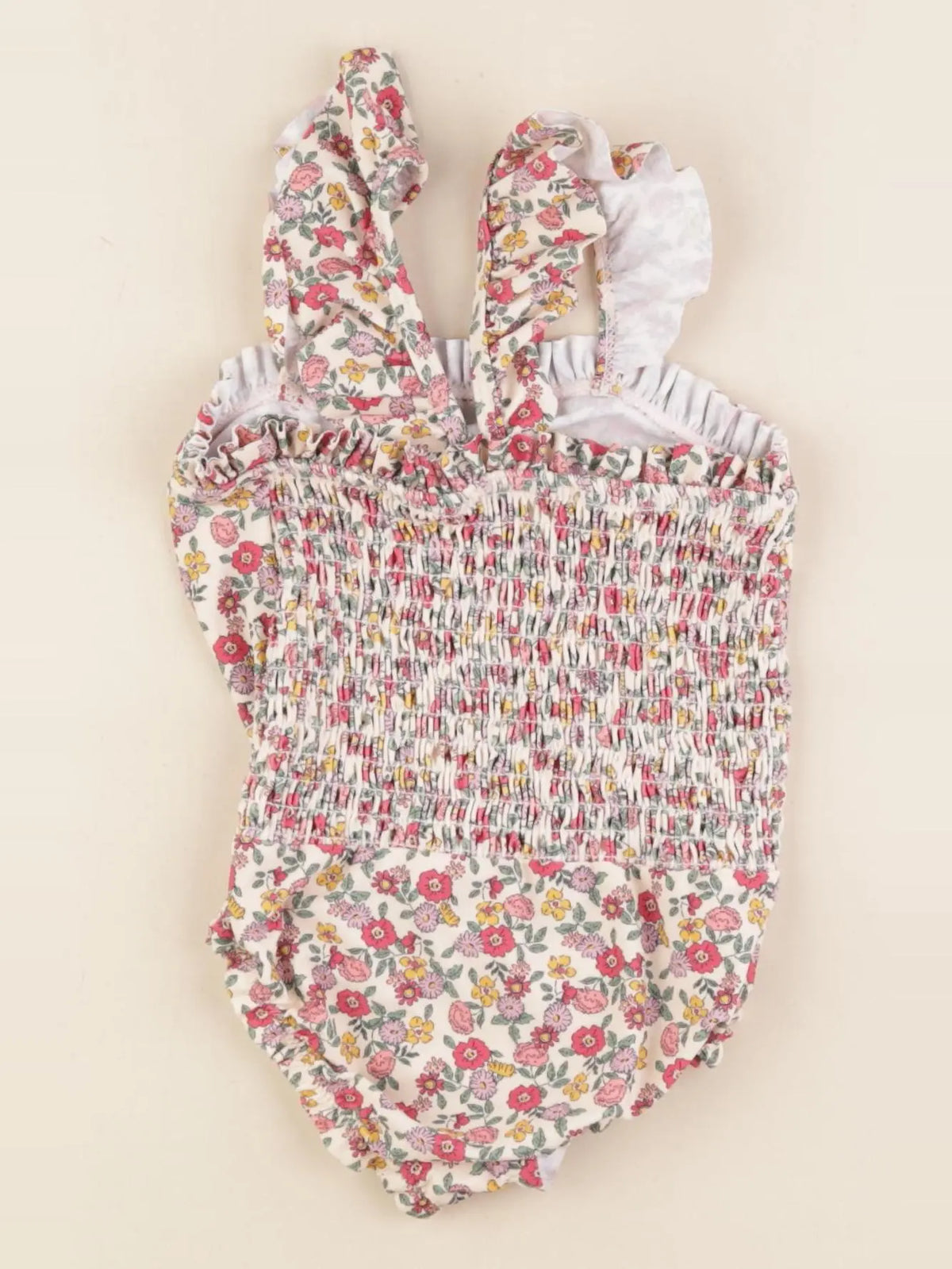 Vertbaudet - maillot de bain rose - 3 ans