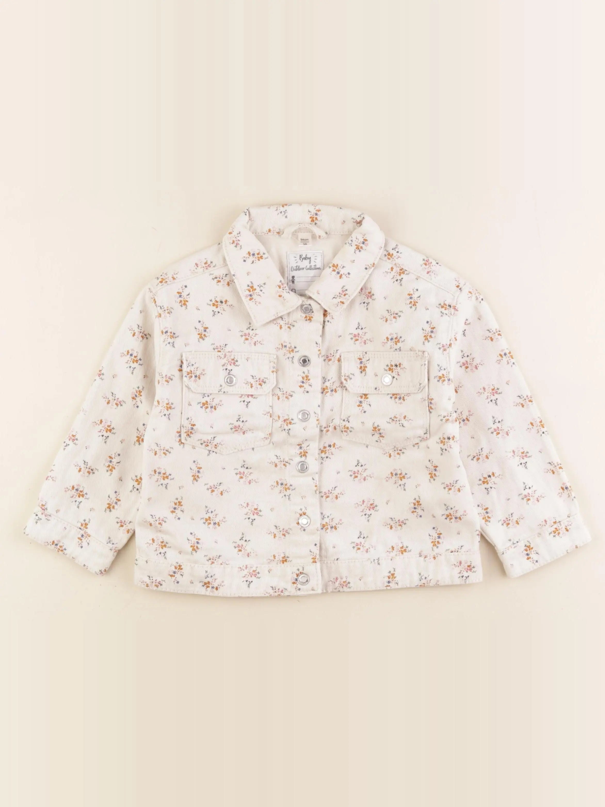 Vertbaudet - veste beige - 3 ans