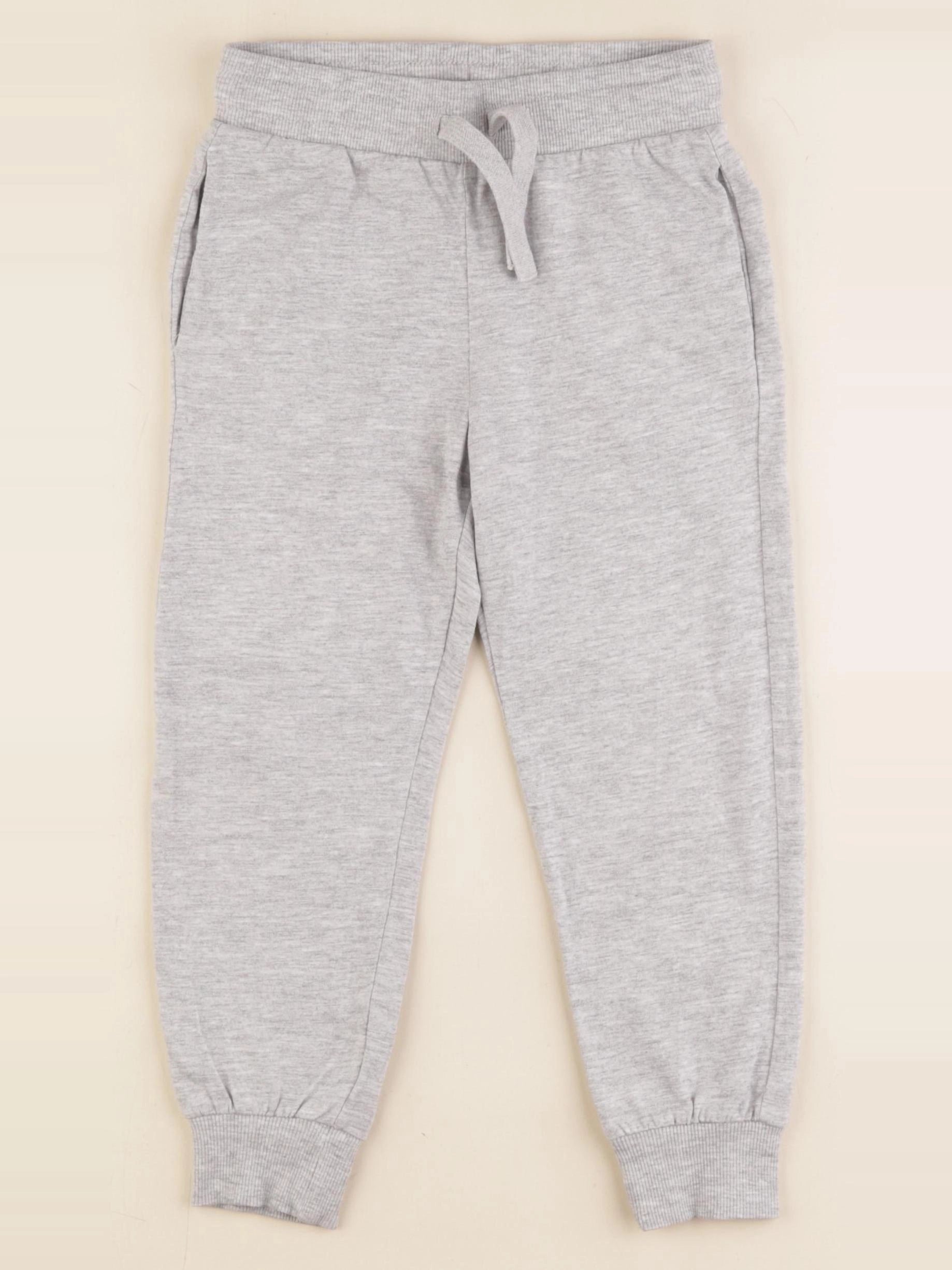 H&M - jogging gris - 3/4 ans