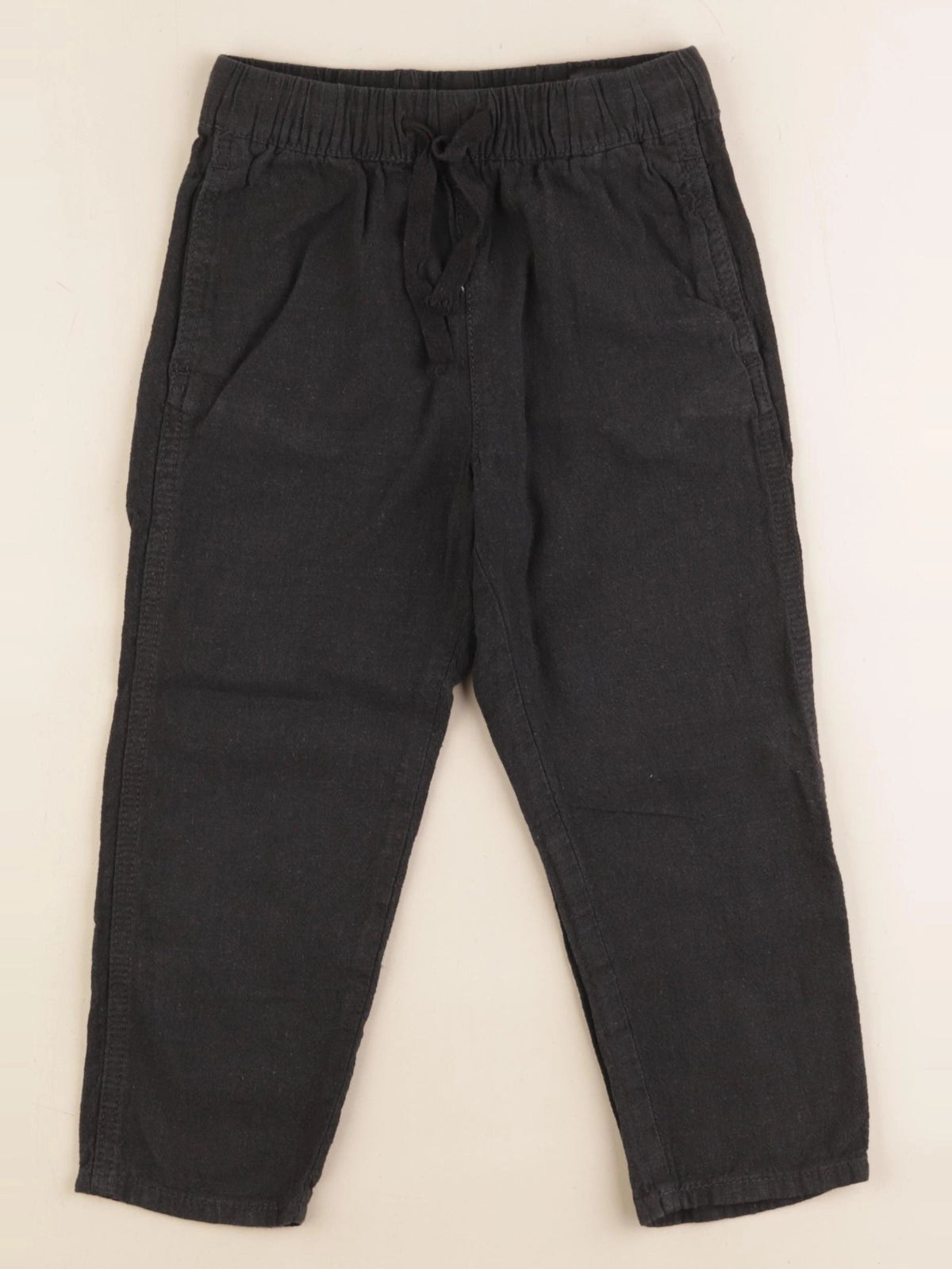 H&M - pantalon noir - 3/4 ans