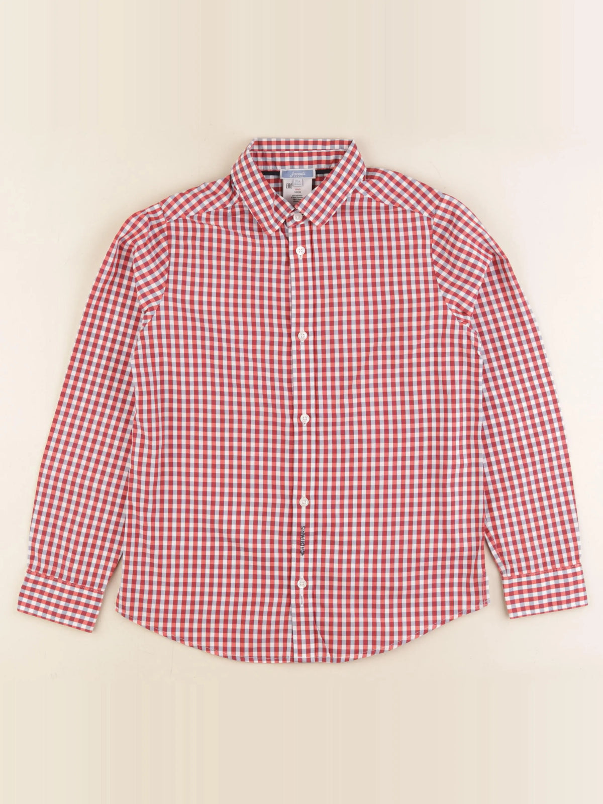 Jacadi - chemise rouge - 10 ans