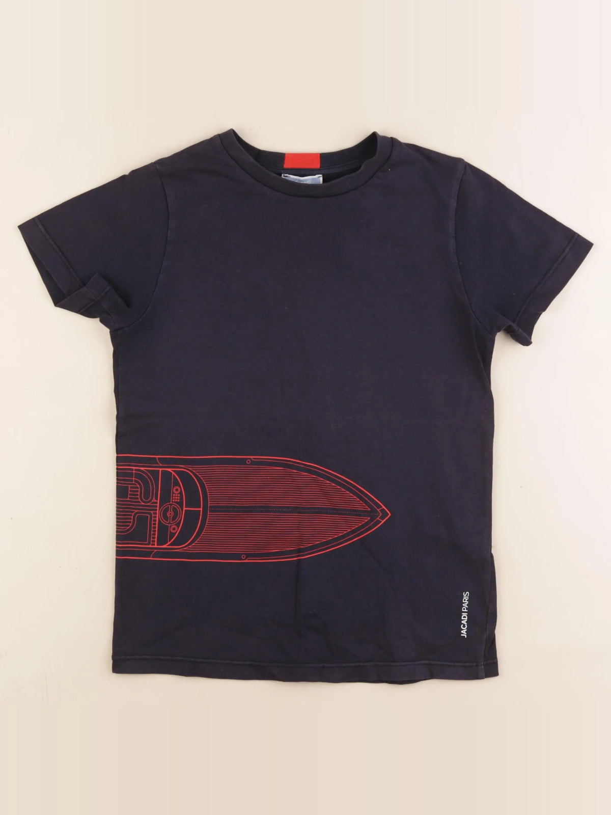 Jacadi - tee-shirt bleu - 8 ans