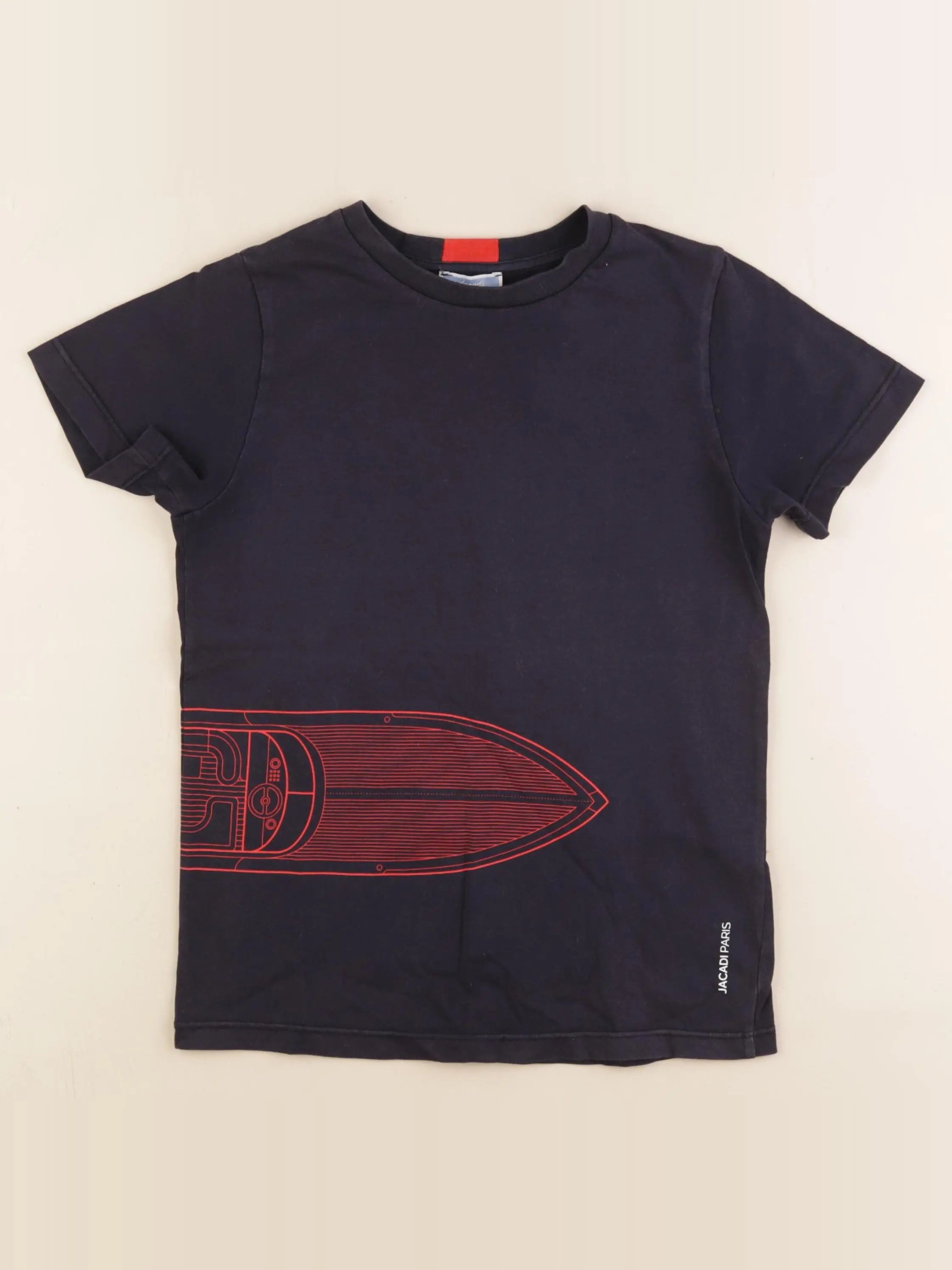 Jacadi - tee-shirt bleu - 8 ans