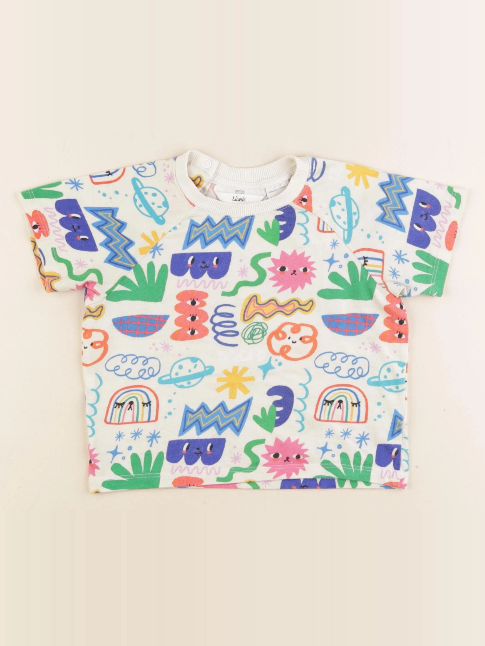 H&M - tee-shirt beige - 12/18 mois