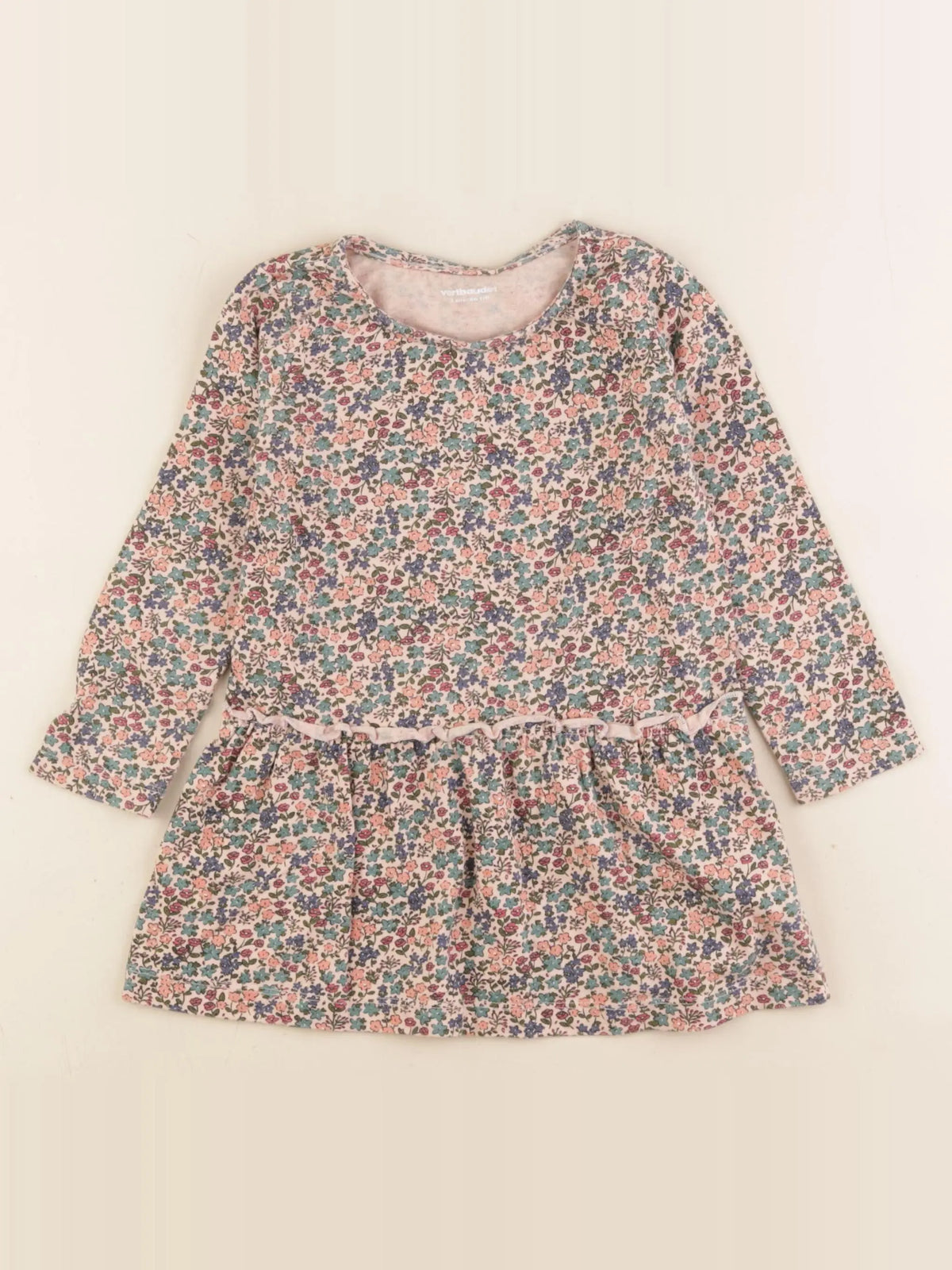 Vertbaudet - robe rose - 2 ans