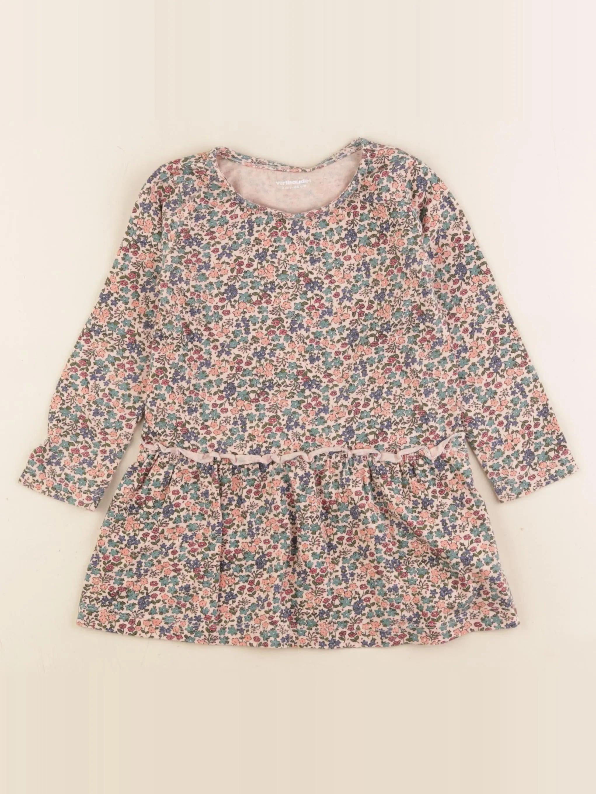 Vertbaudet - robe rose - 2 ans