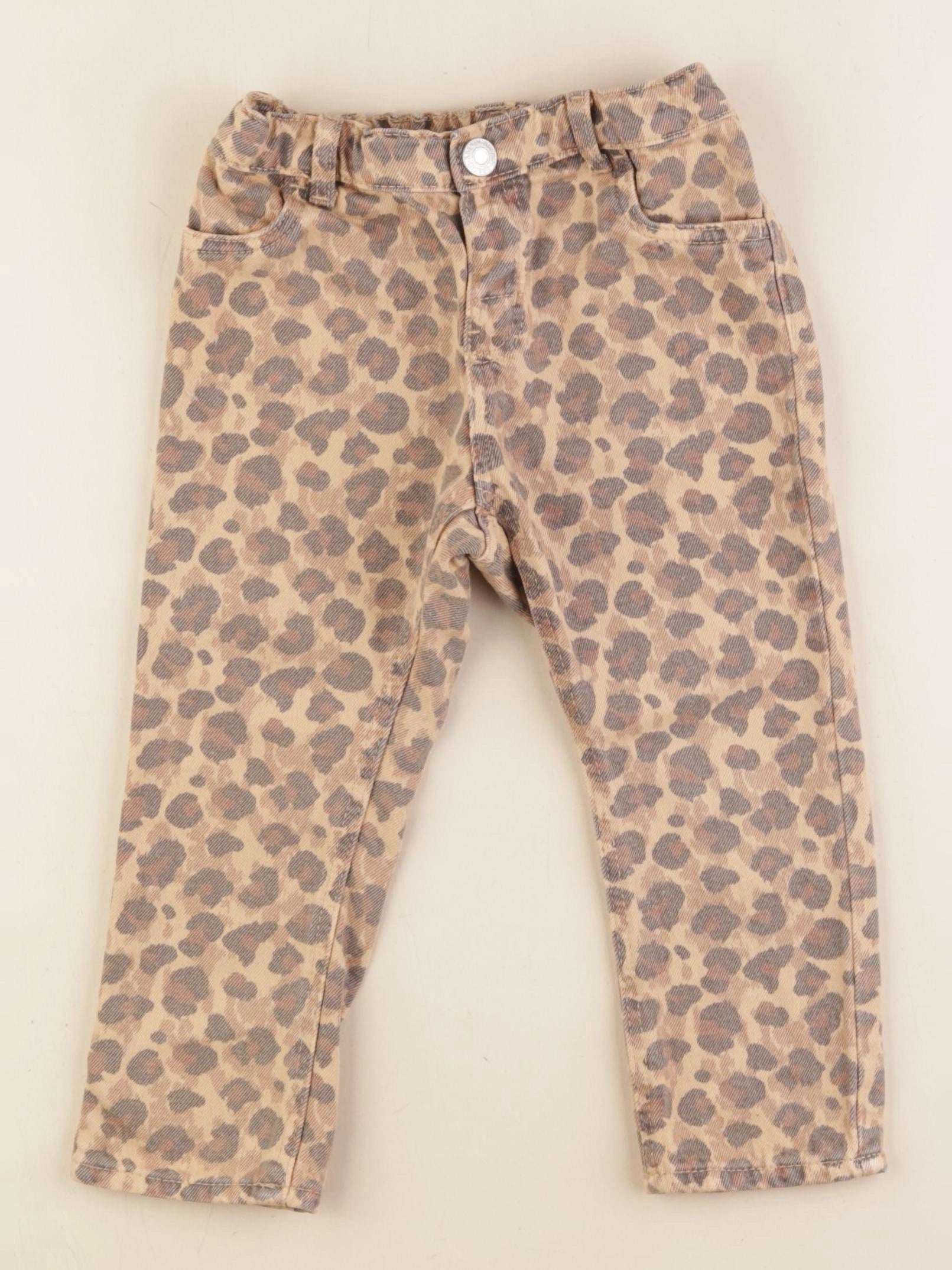H&M - jegging marron - 18/24 mois