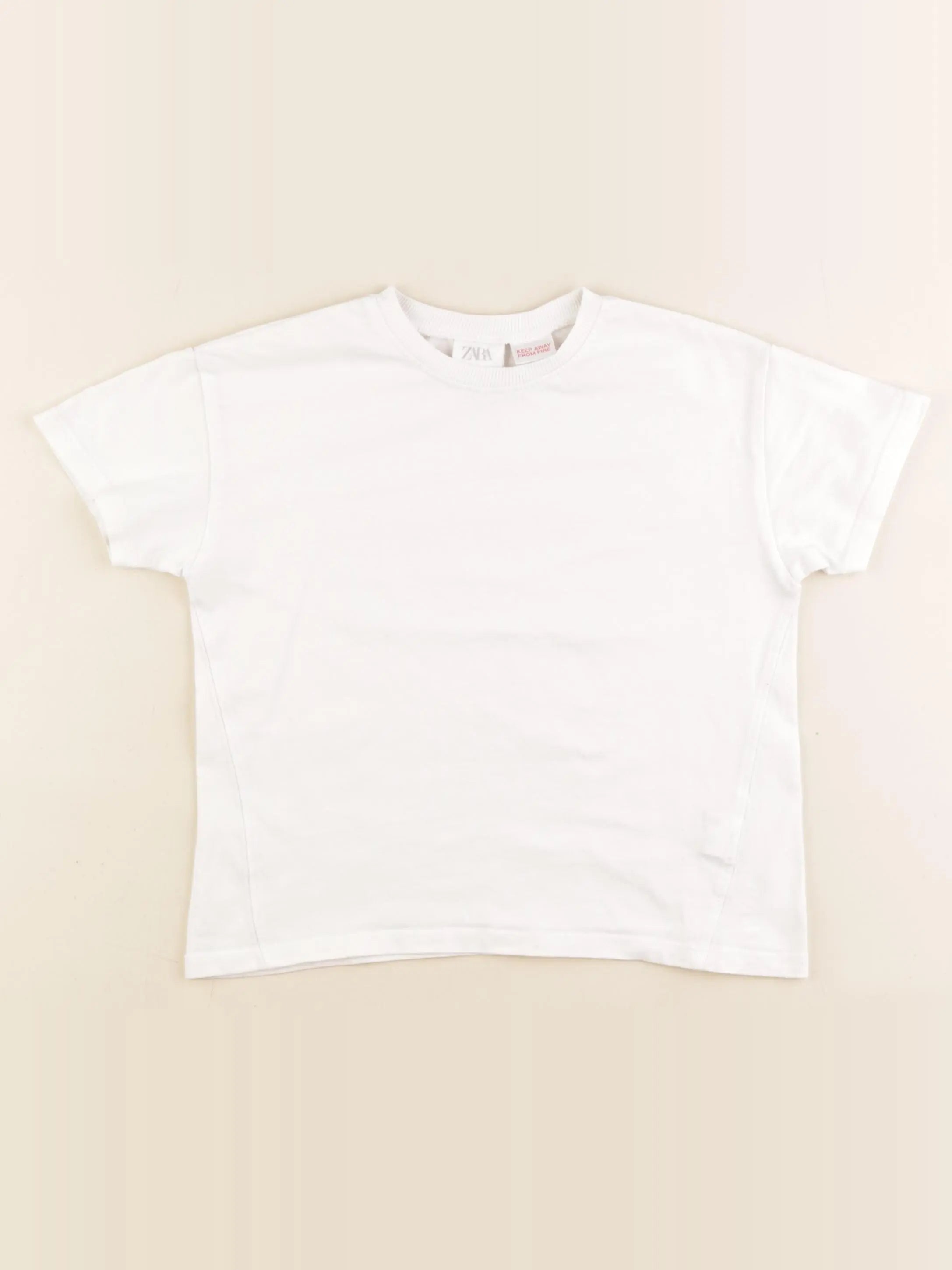 Zara - tee-shirt blanc - 5 ans