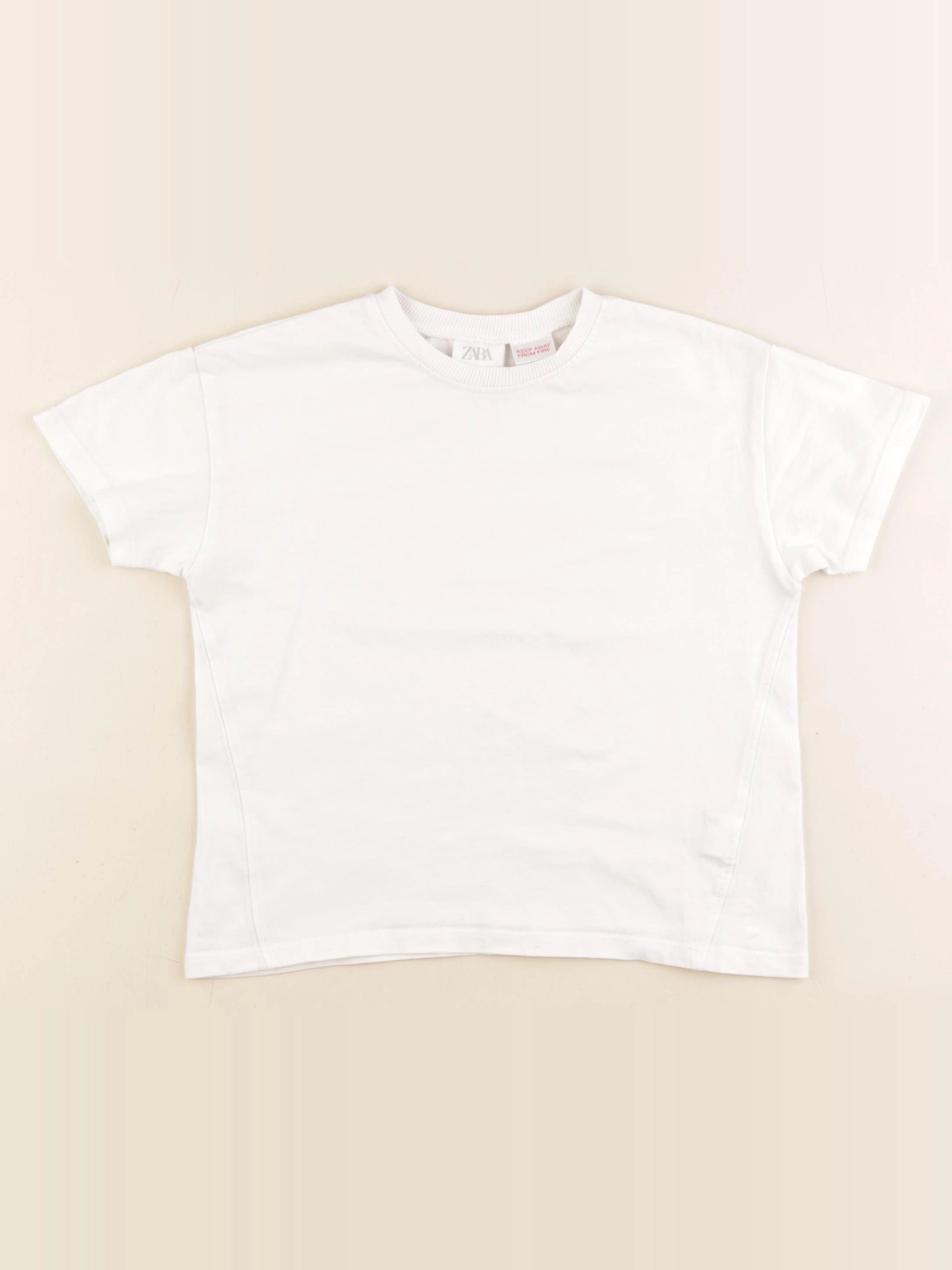 Zara - tee-shirt blanc - 5 ans