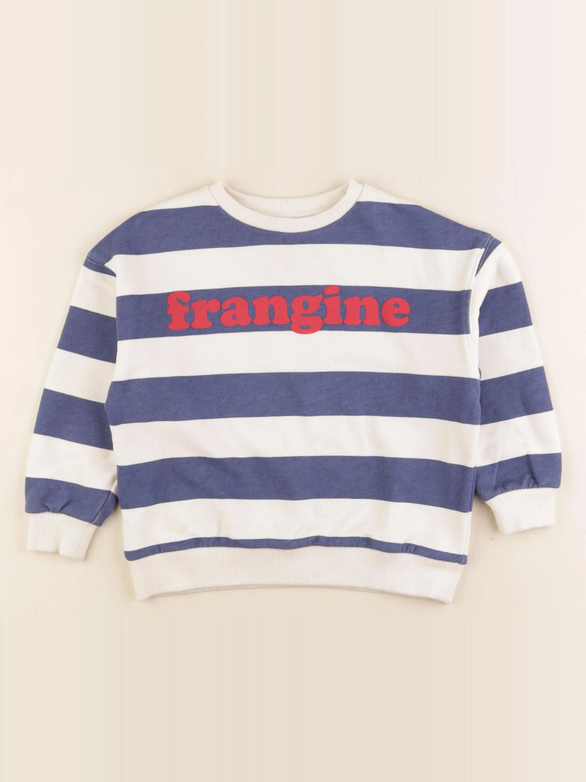 Frangin Frangine - sweat blanc - 6 ans