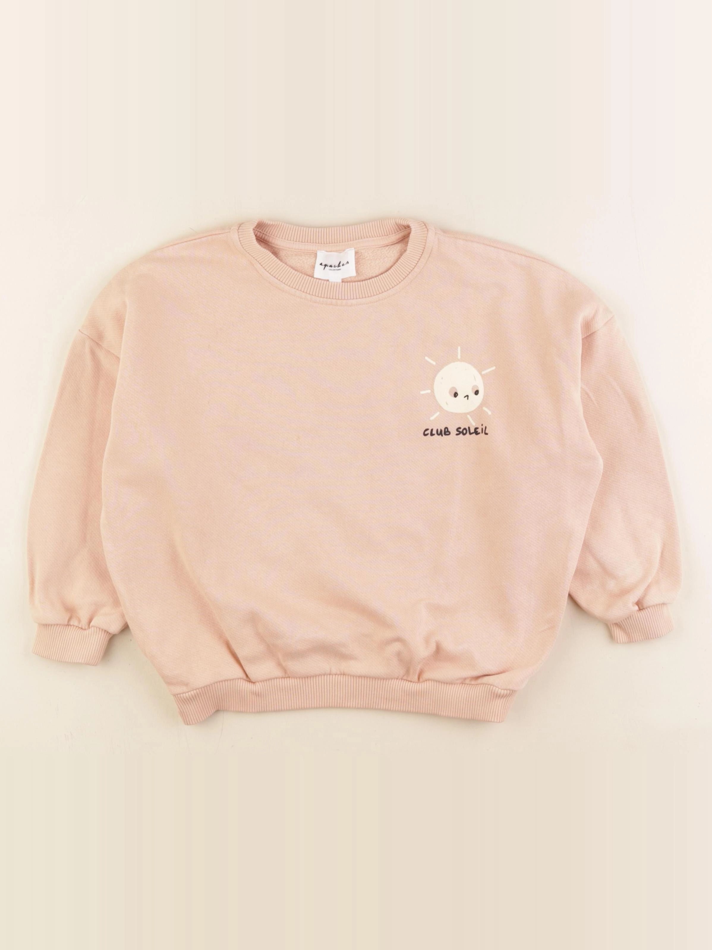 Apaches Collections - sweat rose - 6 ans