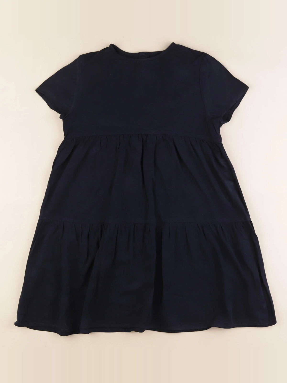 Little Cigogne - robe bleu - 10 ans