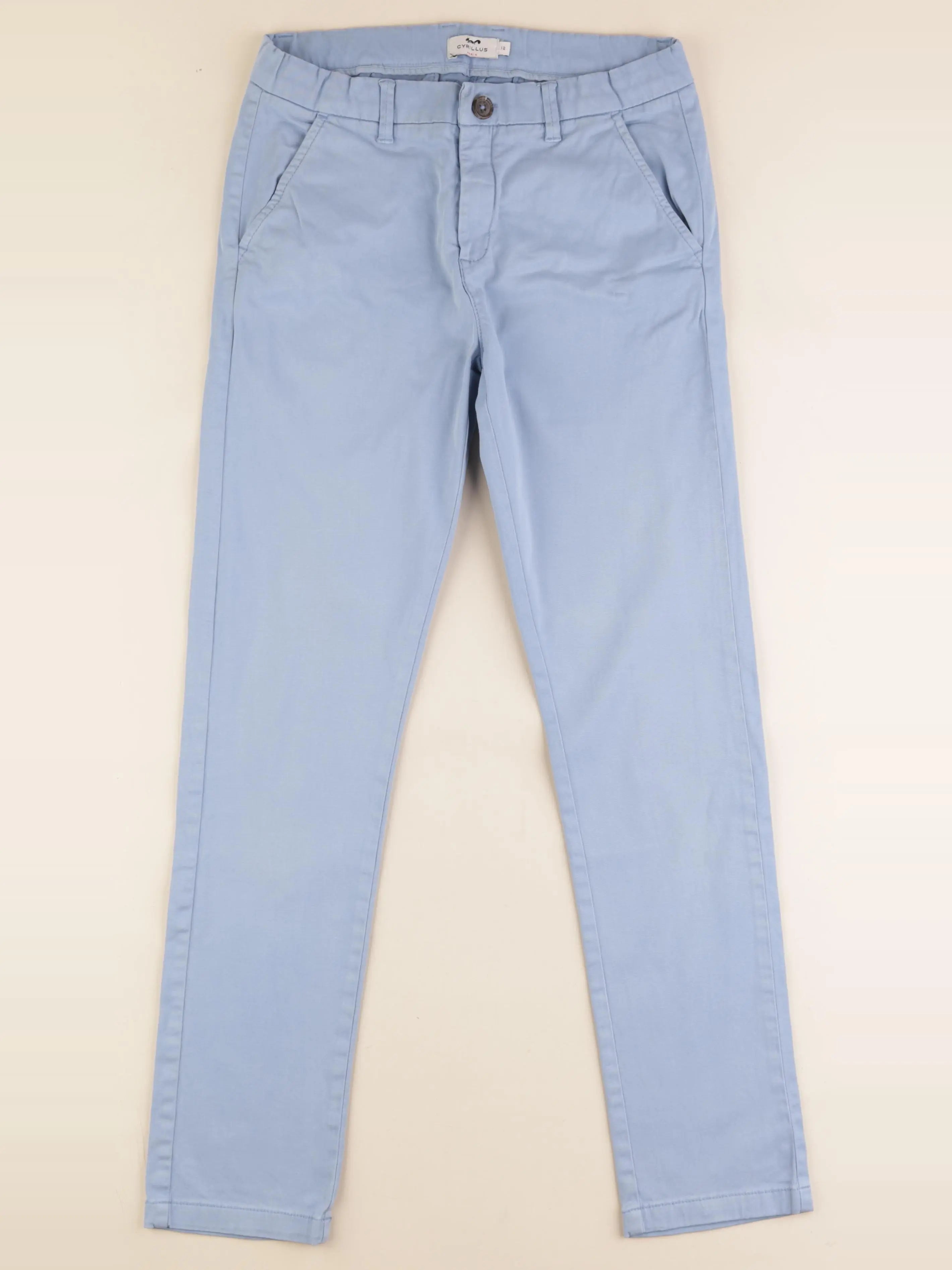 Cyrillus - pantalon bleu - 12 ans