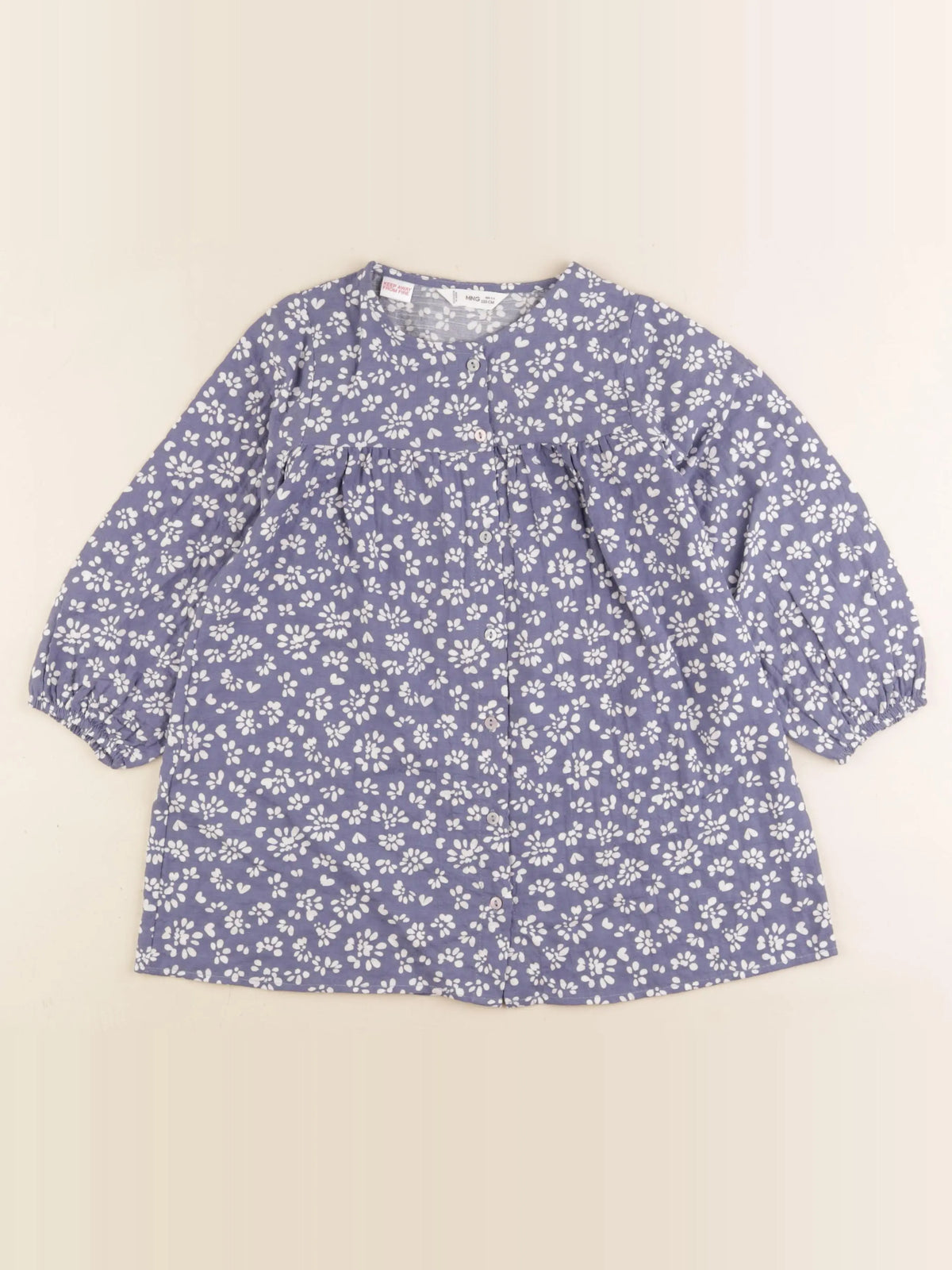 Mango - robe bleu - 4/5 ans