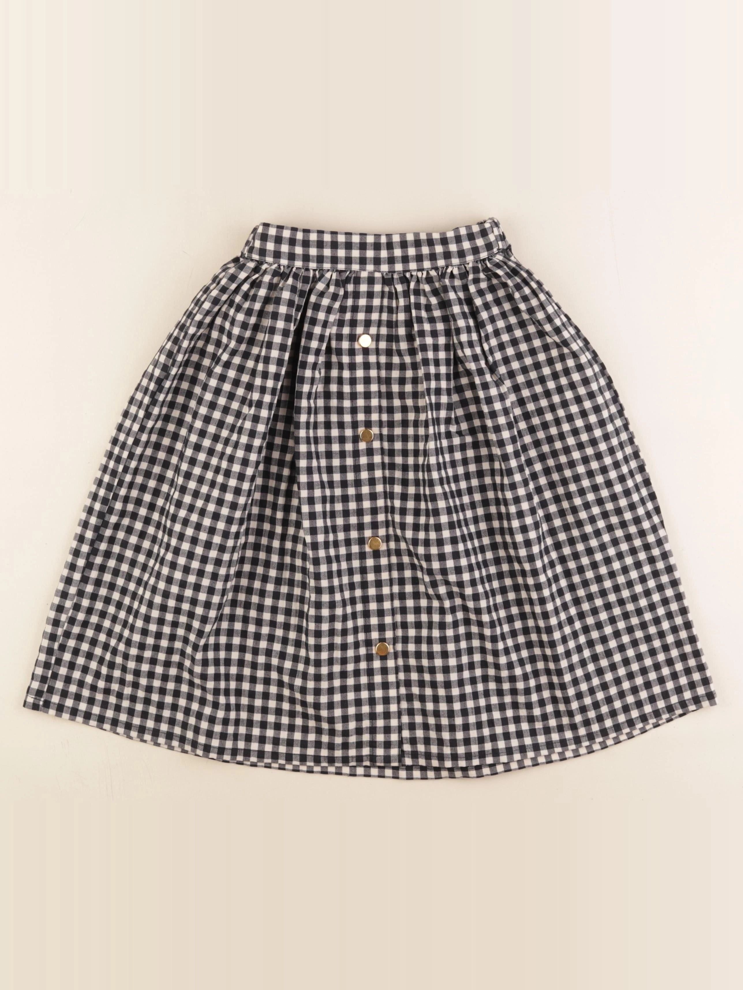 Apaches Collections - jupe beige, noir - 4 ans