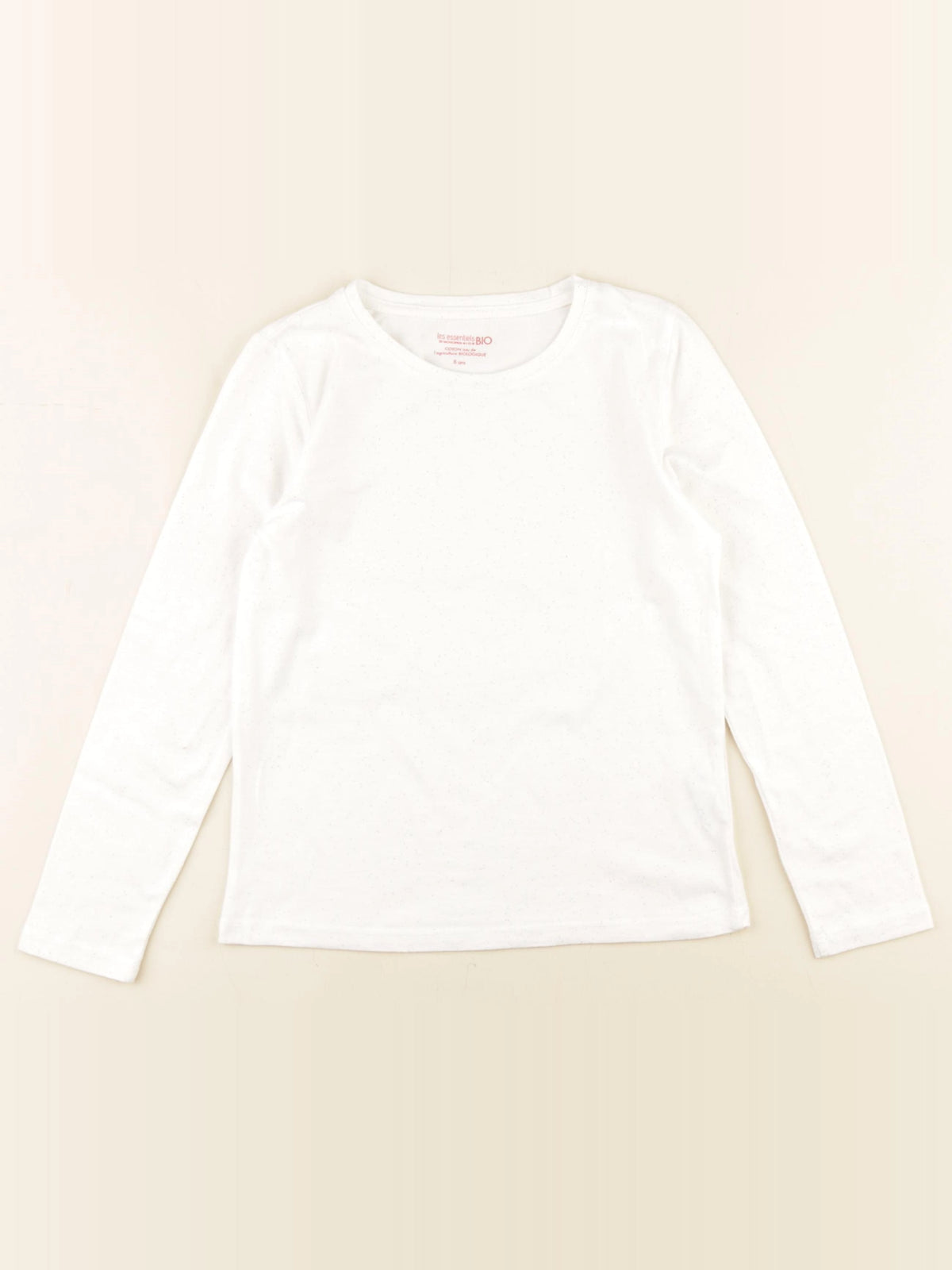 Monoprix - tee-shirt blanc - 8 ans