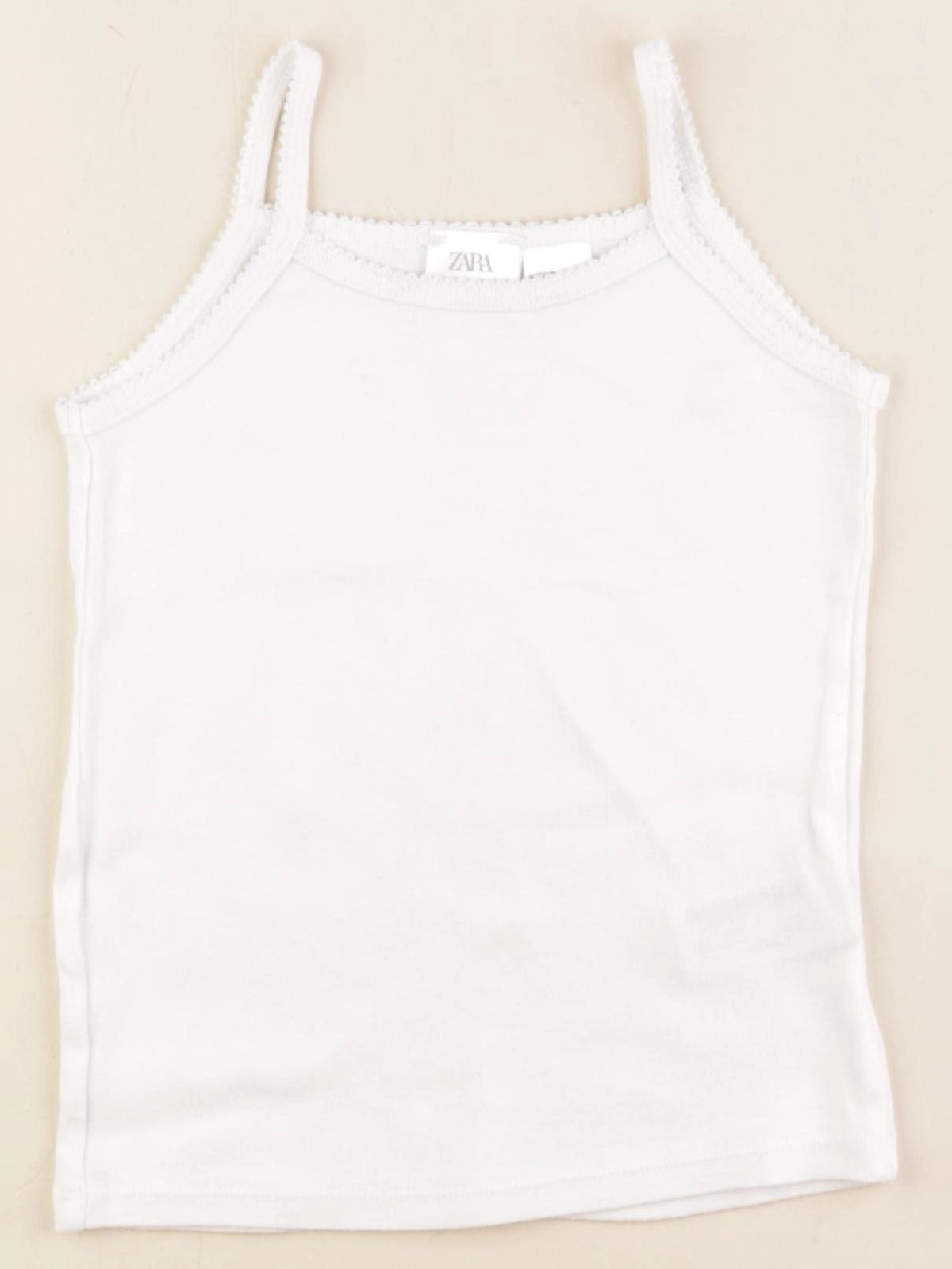 Zara - maillot de corps blanc - 4/5 ans