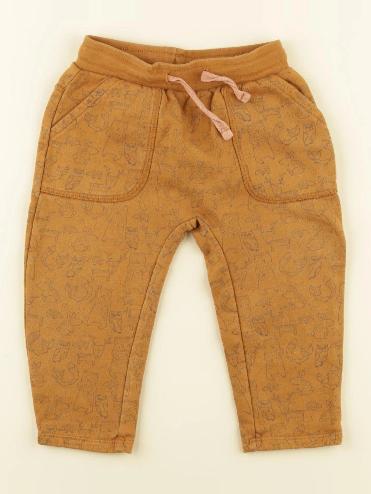 Vertbaudet - jogging jaune - 9 mois