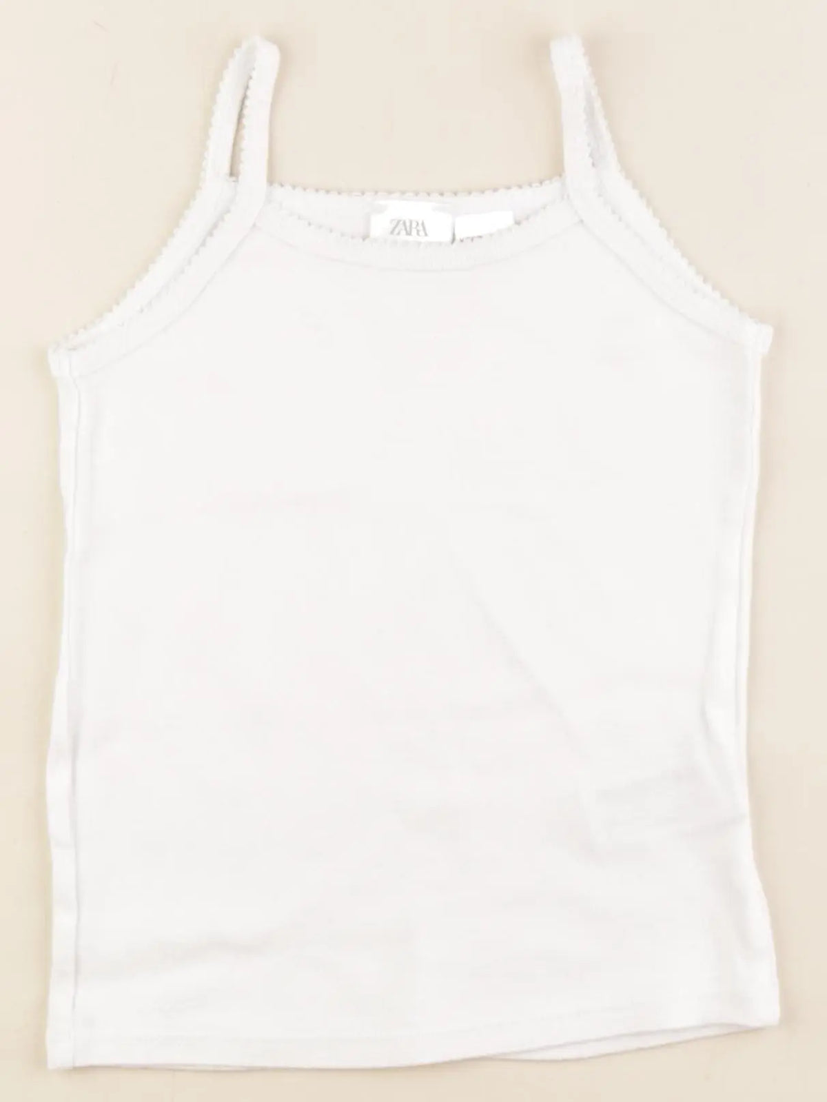 Zara - maillot de corps blanc - 4/5 ans