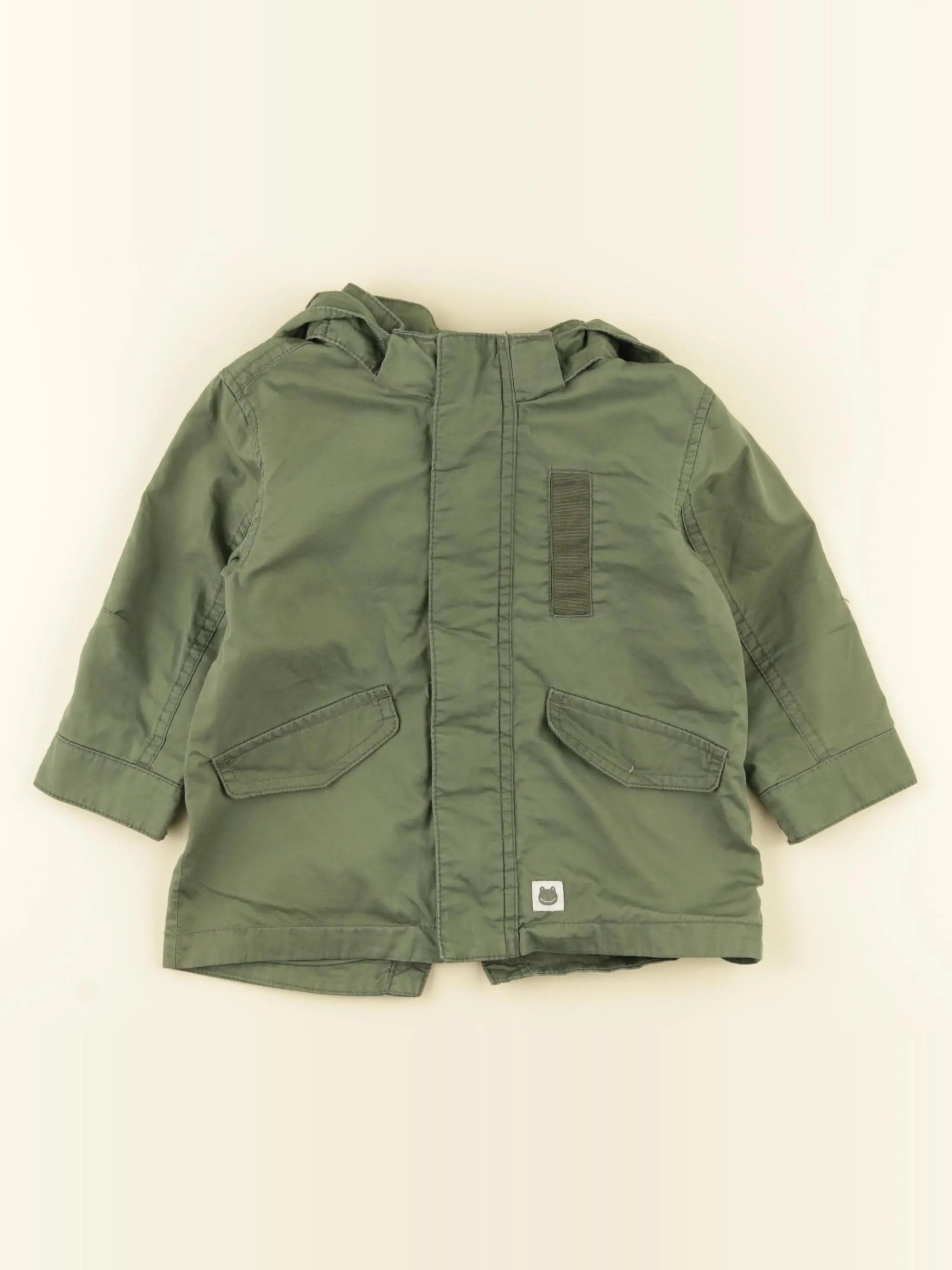 H&M - veste vert - 9/12 mois