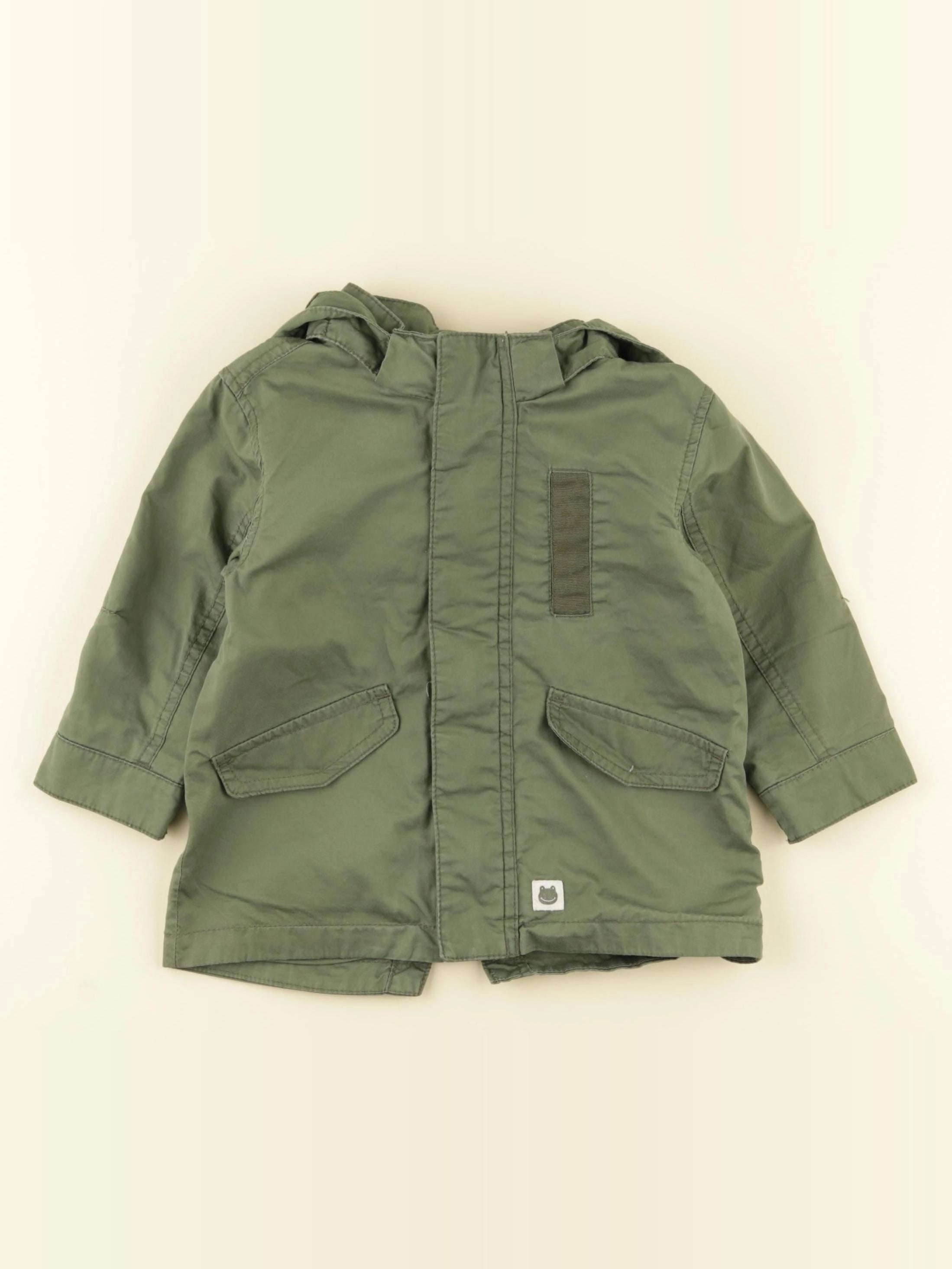 H&M - veste vert - 9/12 mois