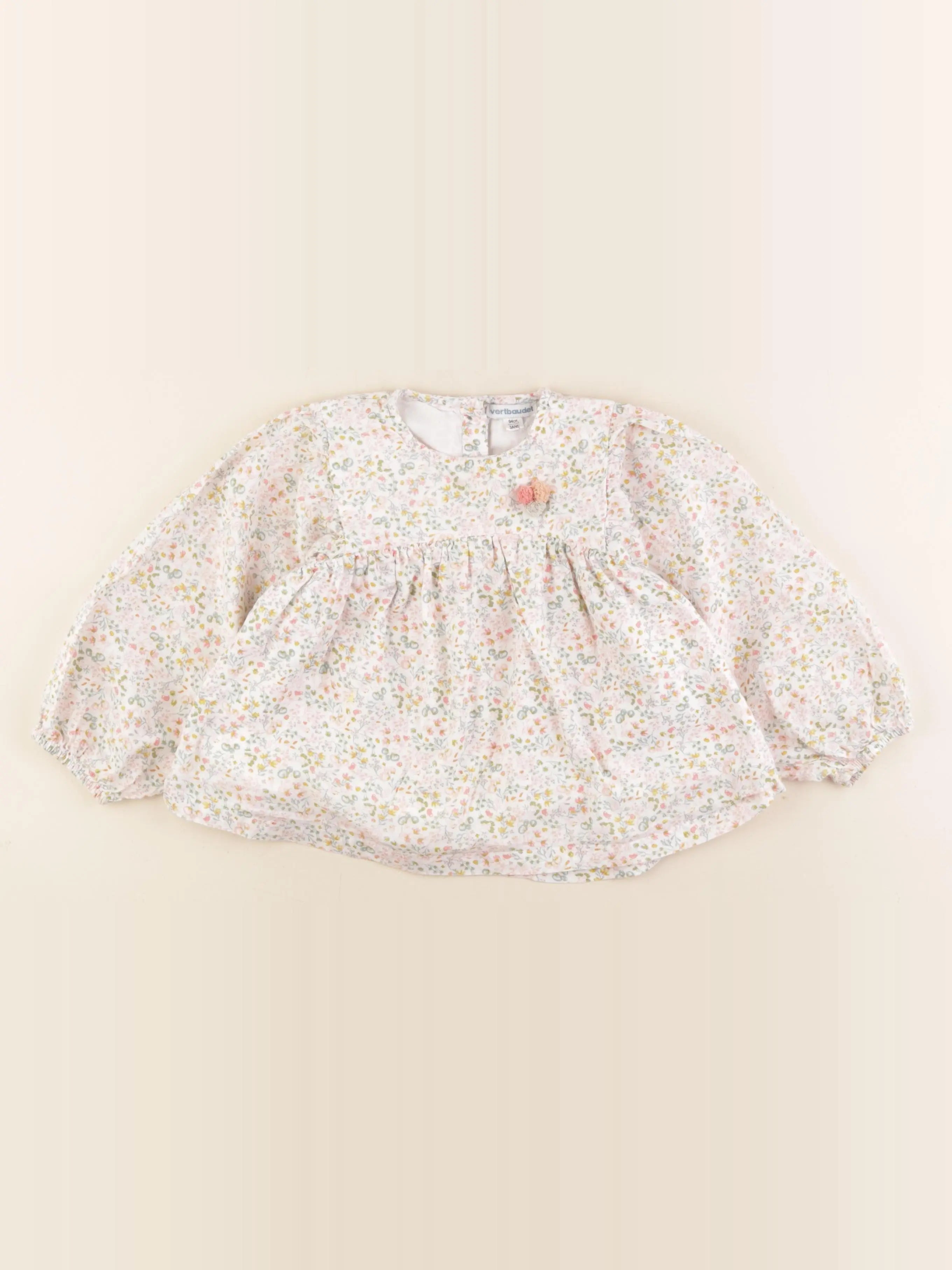 Vertbaudet - blouse rose - 3 ans