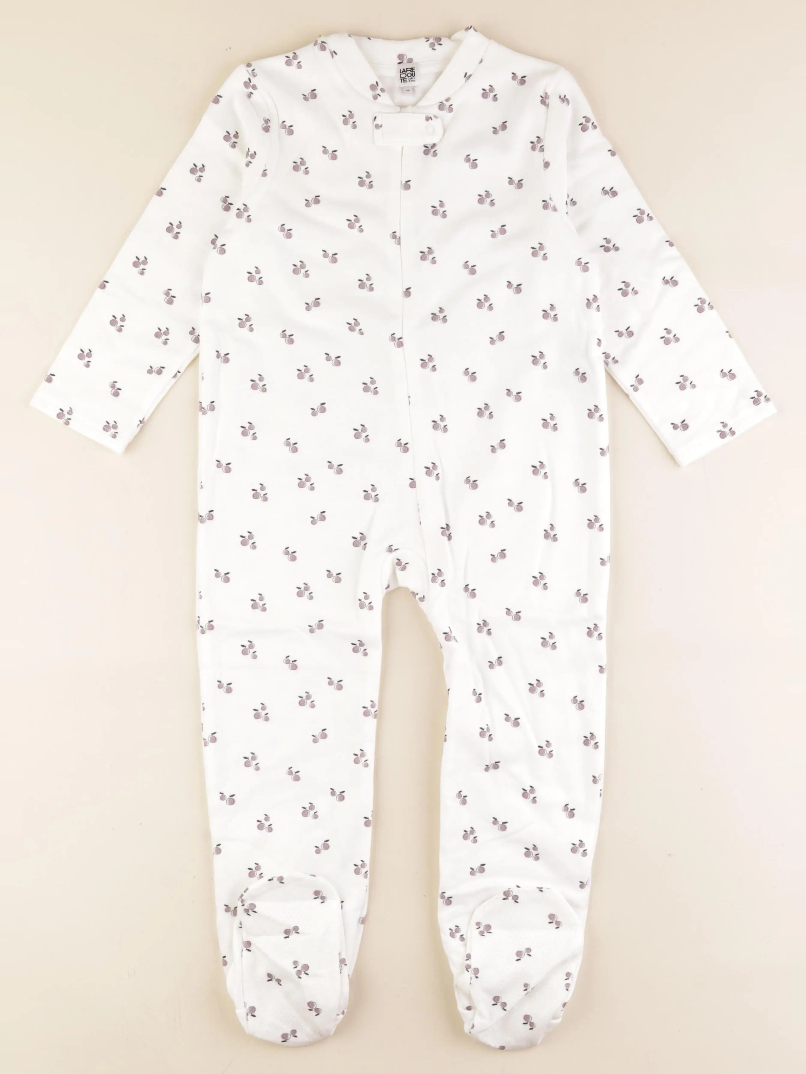 La Redoute - pyjama coton beige - 4 ans
