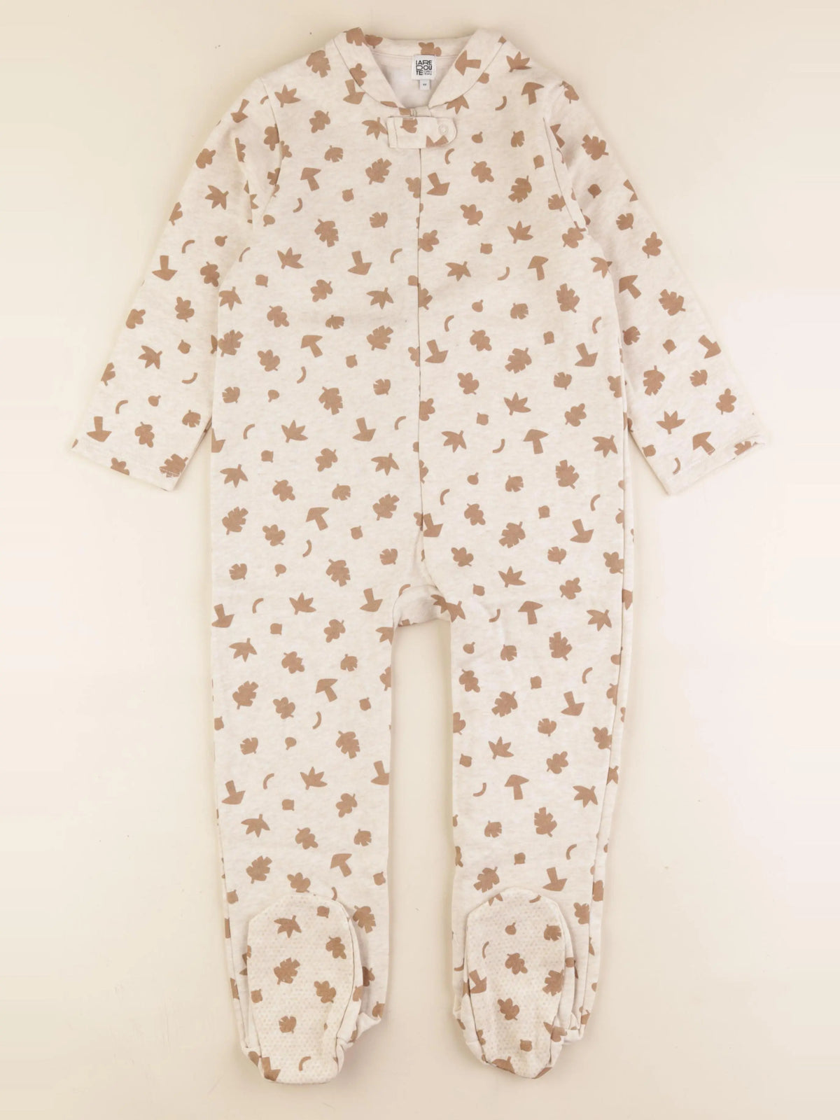 La Redoute - pyjama coton beige - 4 ans