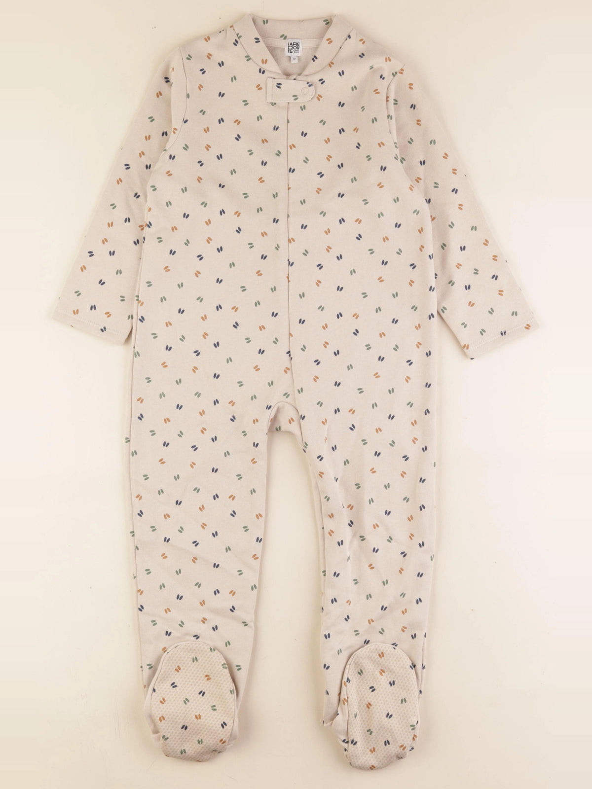La Redoute - pyjama coton beige - 4 ans