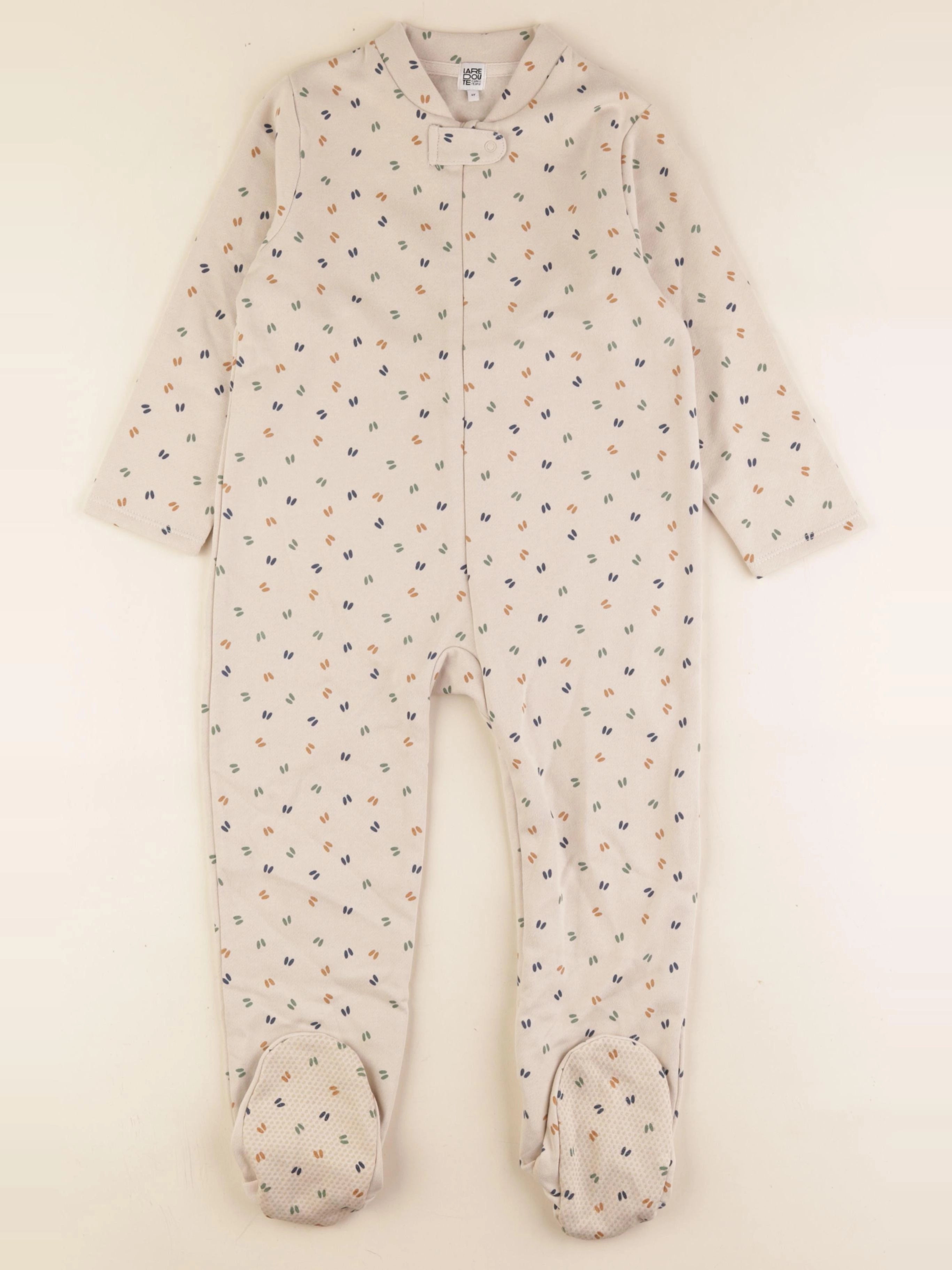 La Redoute - pyjama coton beige - 4 ans