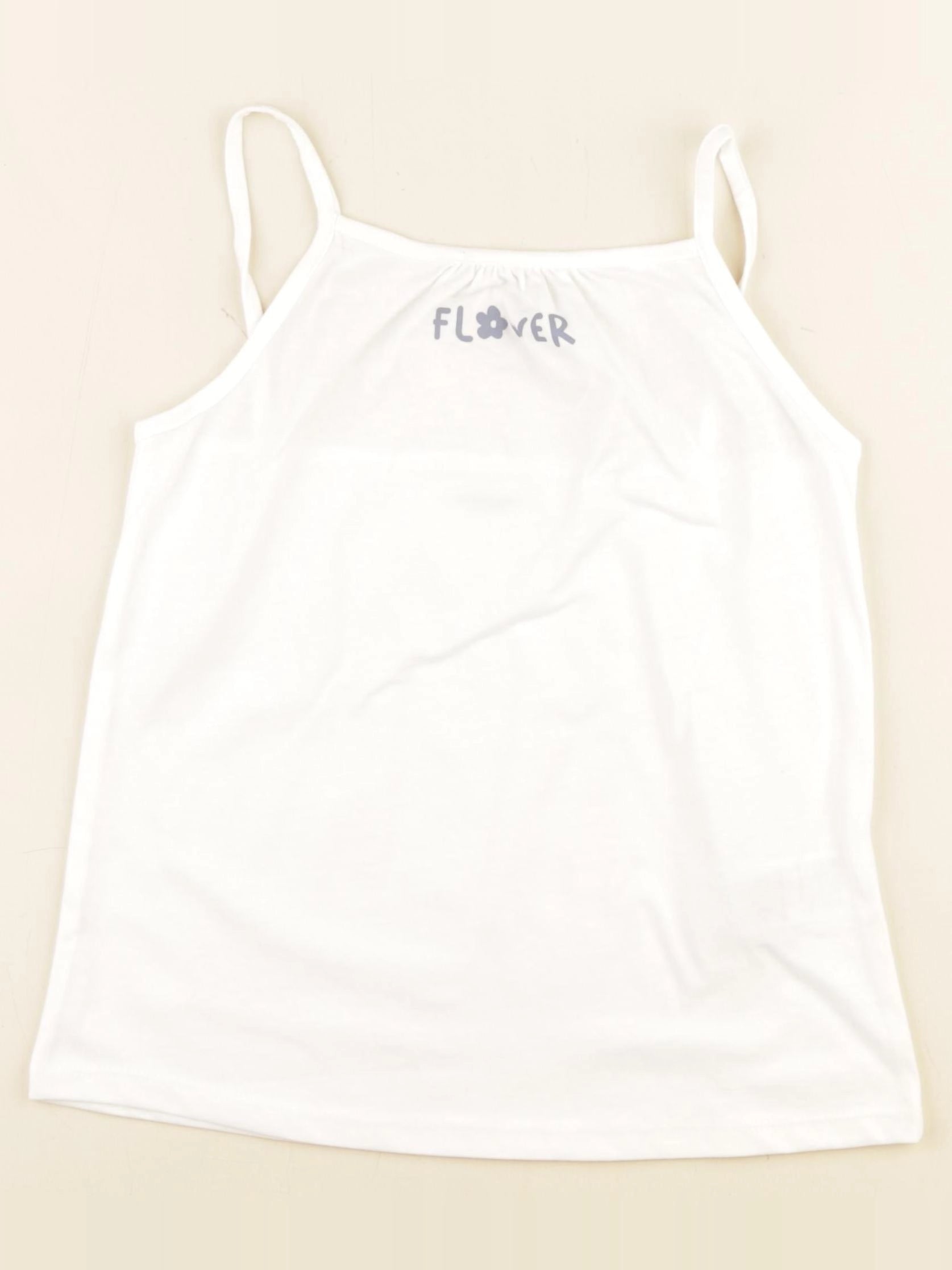 Vertbaudet - maillot de corps blanc - 8 ans