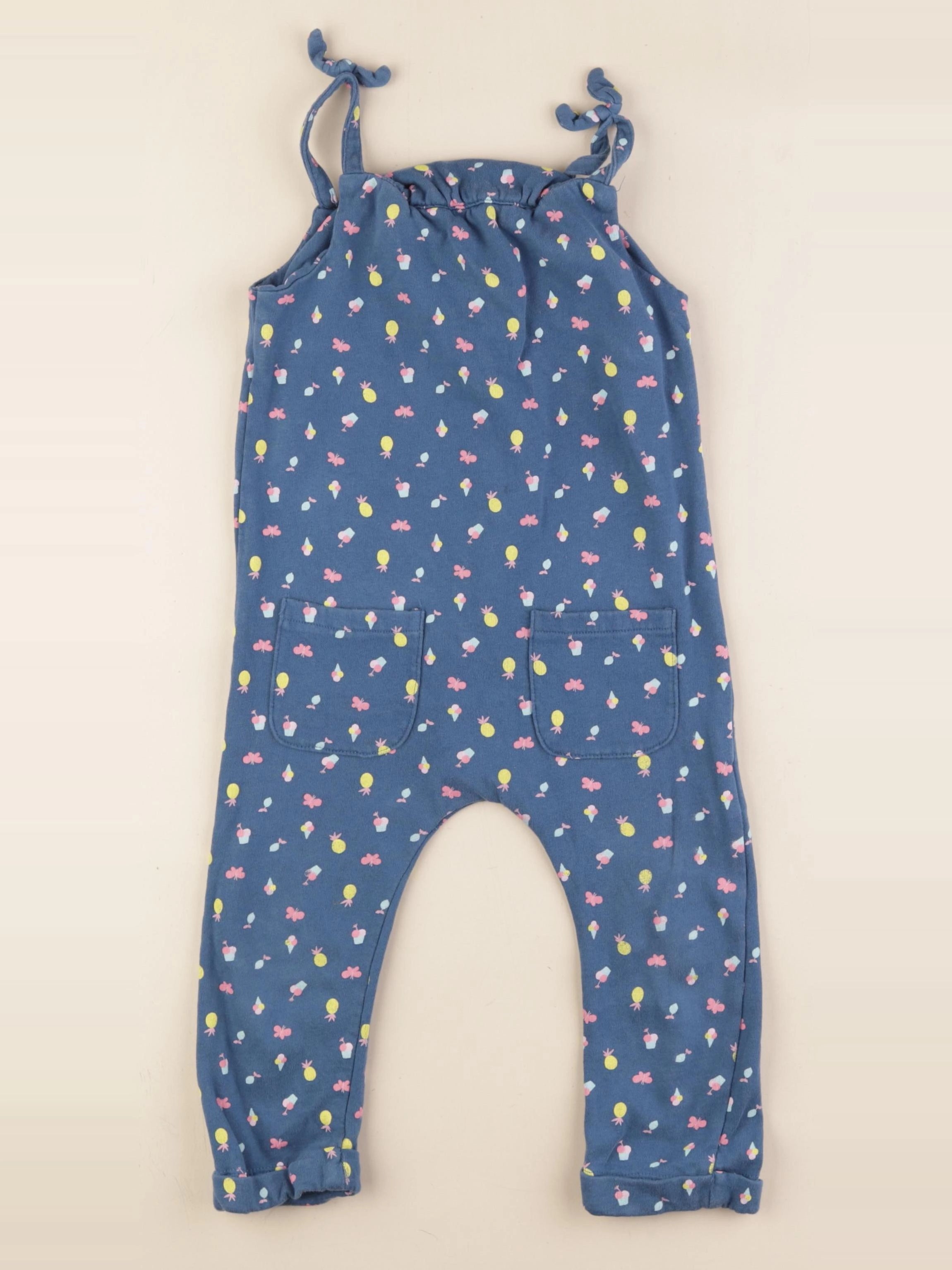 Vertbaudet - combinaison bleu - 36 mois