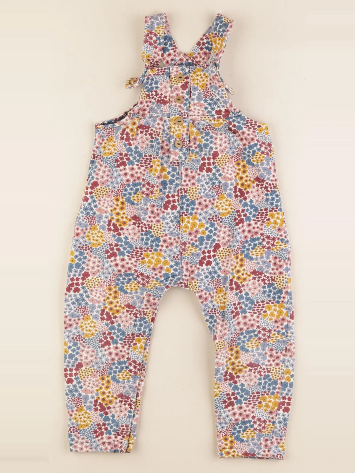 Vertbaudet - salopette multicolore - 36 mois