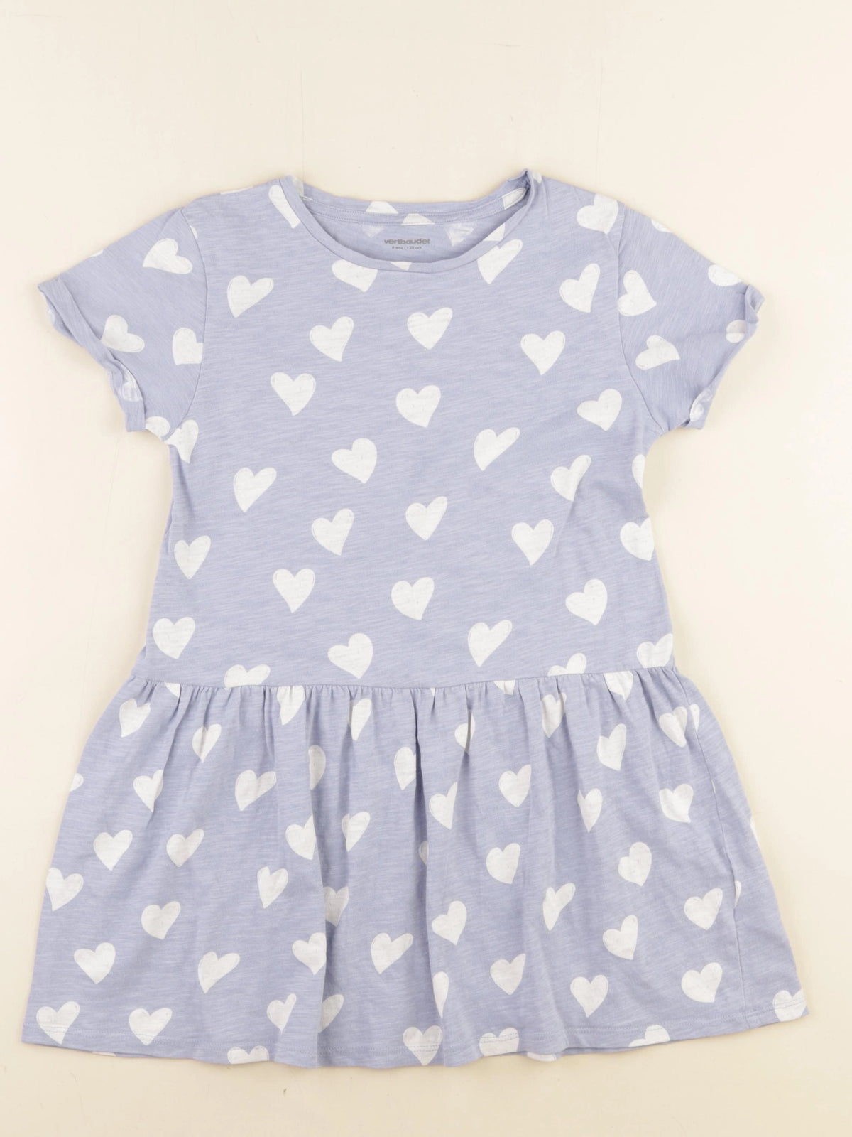 Vertbaudet - robe bleu - 8 ans