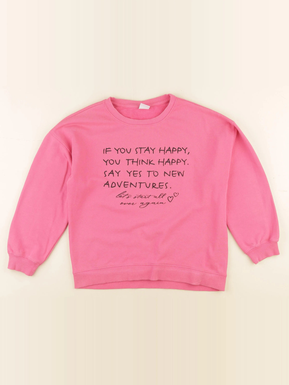 Zara - sweat rose - 13/14 ans