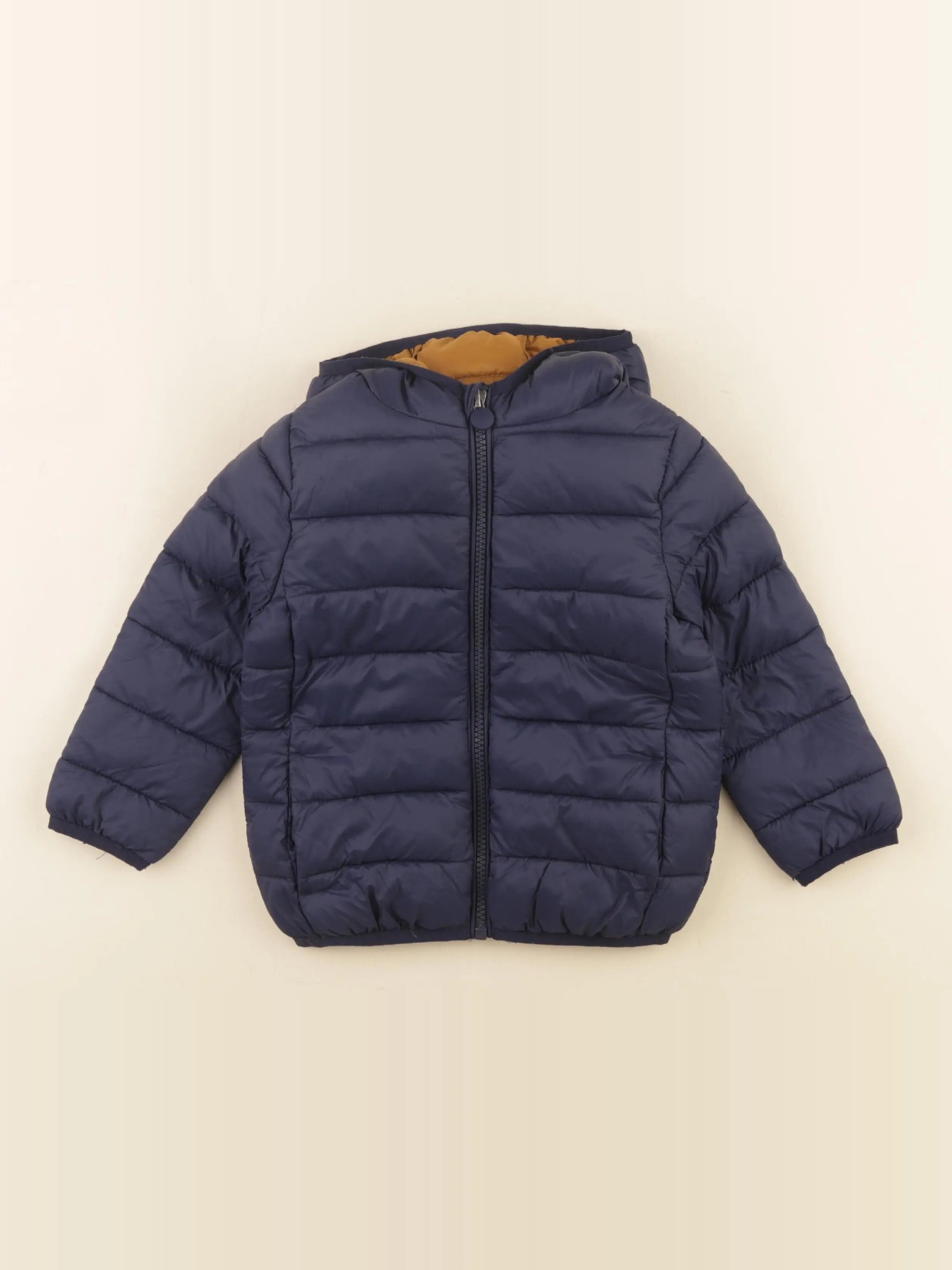 Vertbaudet - doudoune bleu - 3 ans